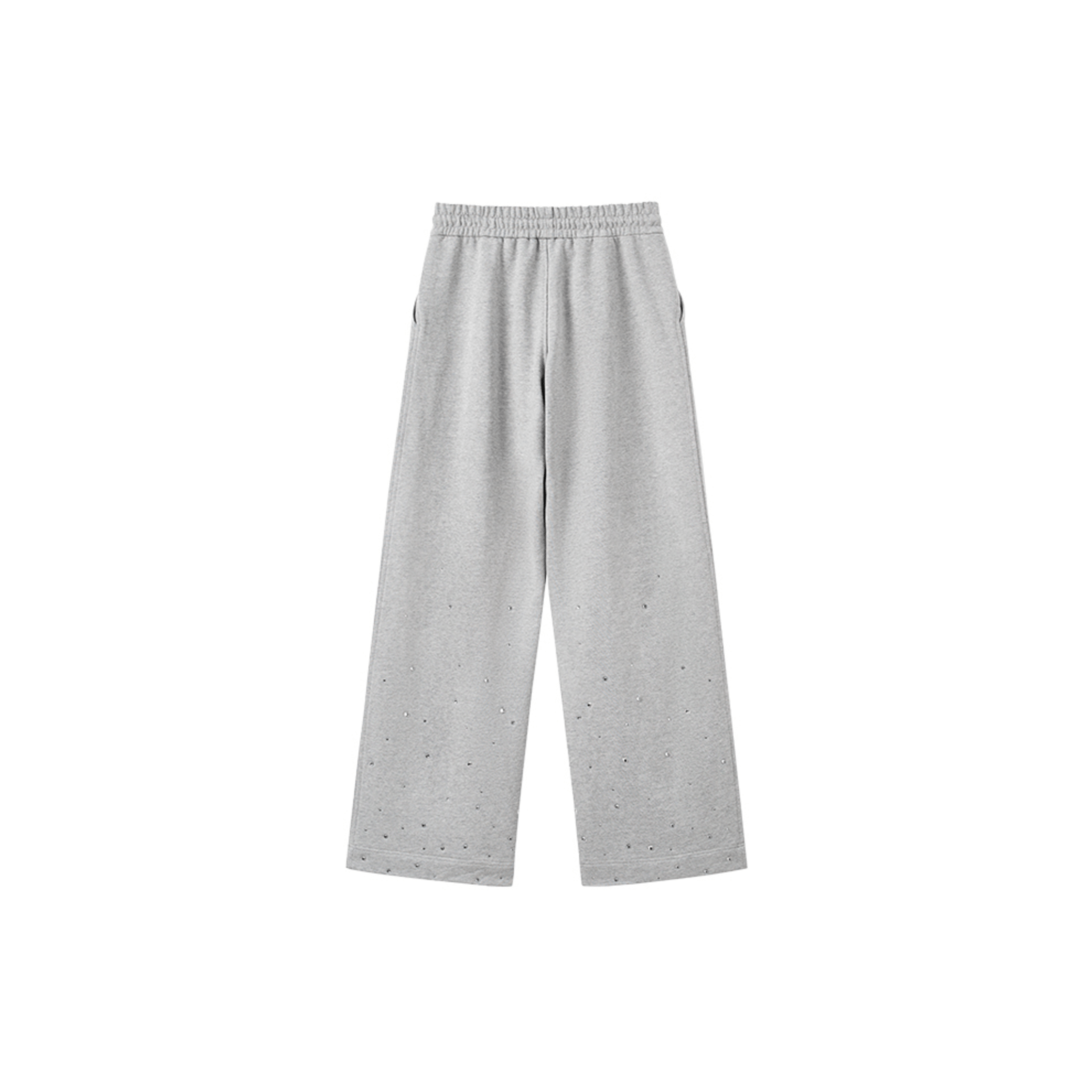 NAWS Glitter Knitted Pant in Gray | MADAX