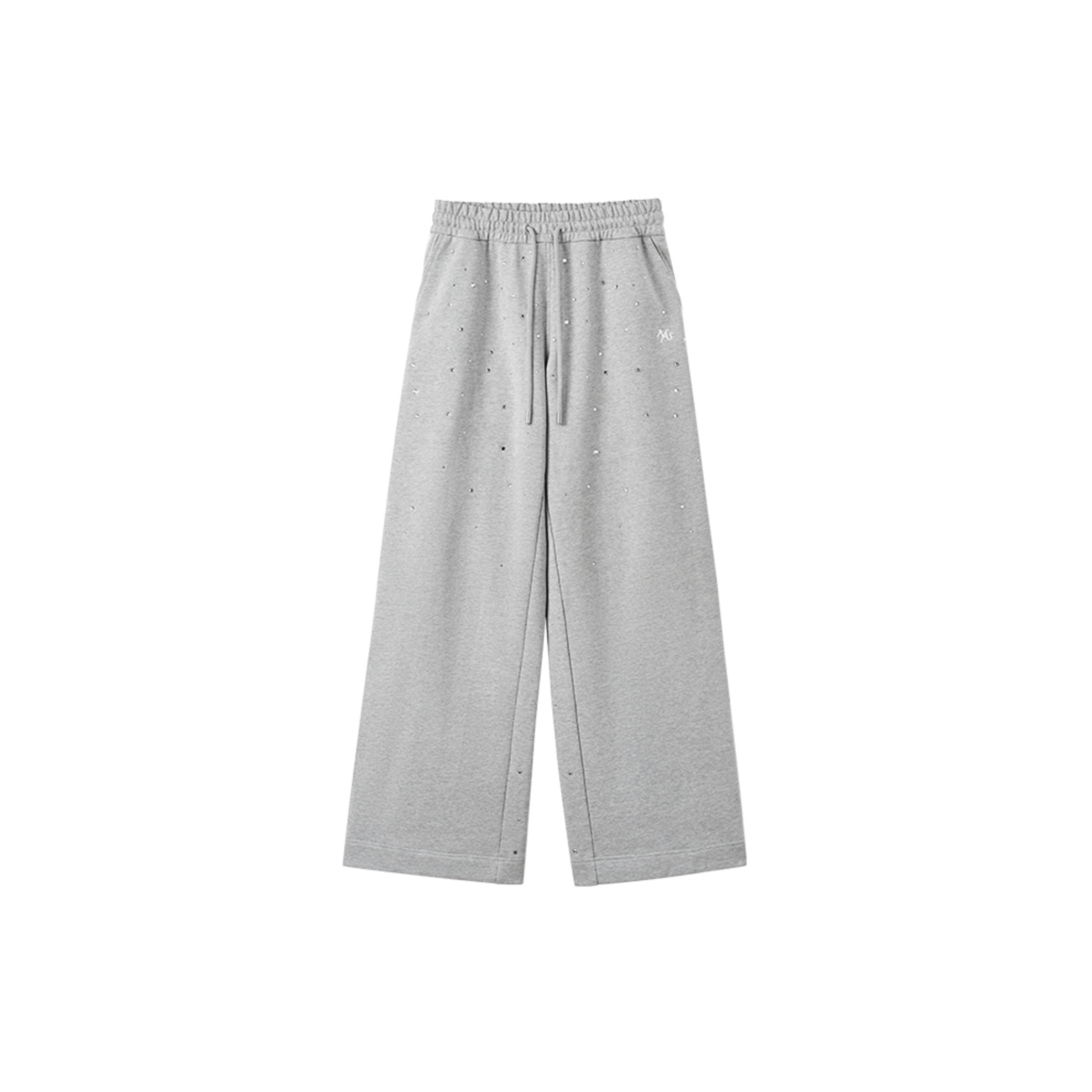 NAWS Glitter Knitted Pant in Gray | MADAX