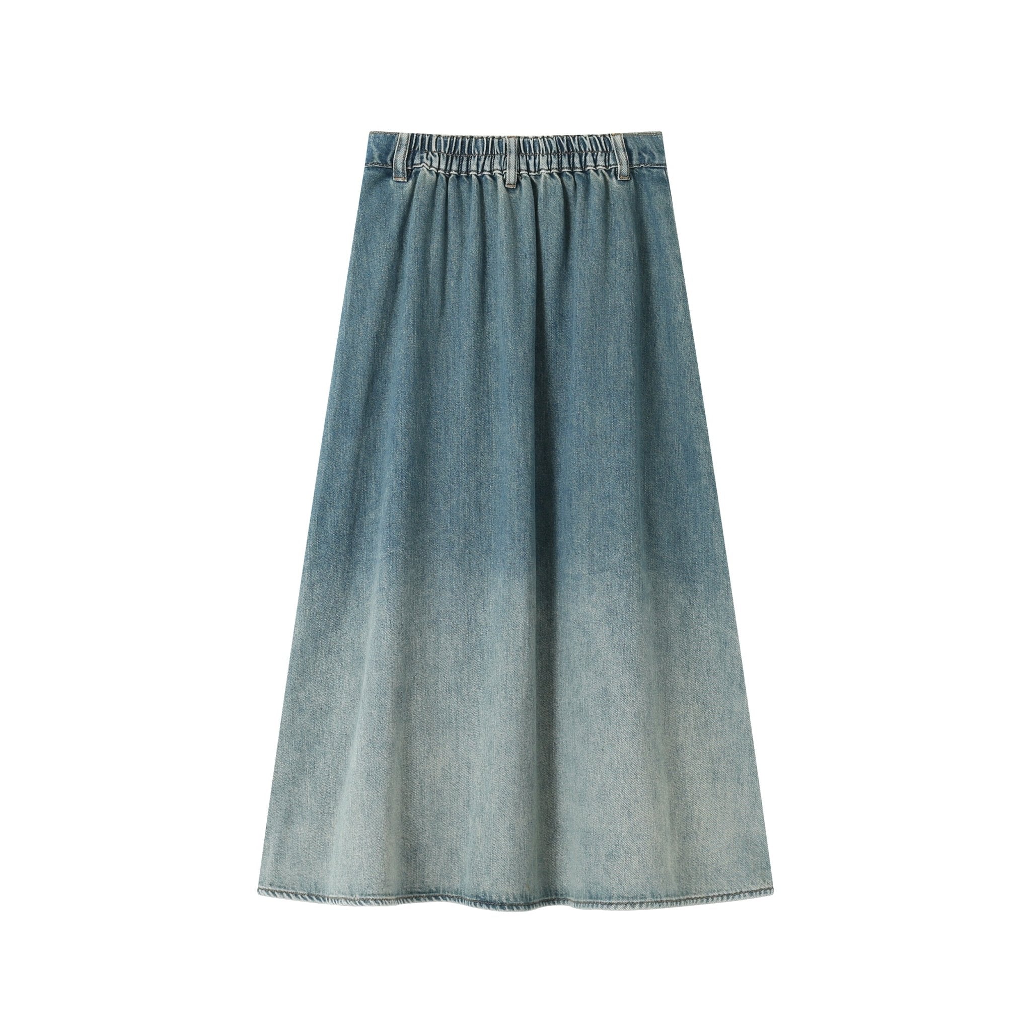 SOMESOWE Gradient Denim Skirt | MADA IN CHINA