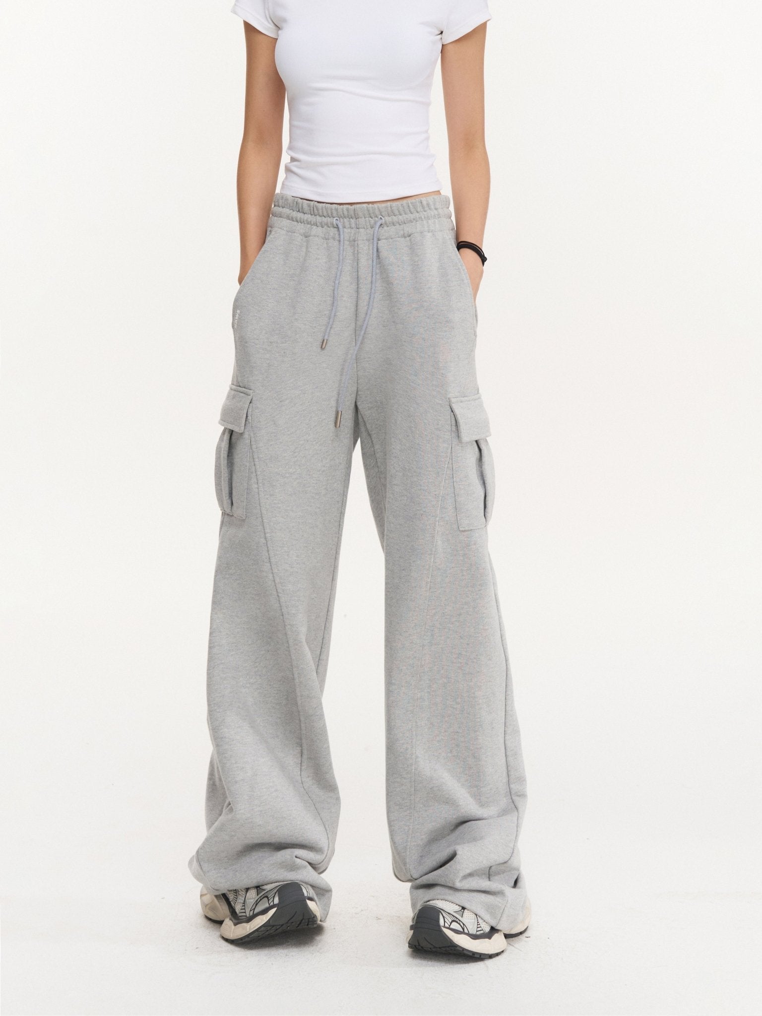 NAWS Gray Classic Jogging Sweatpants | MADAX