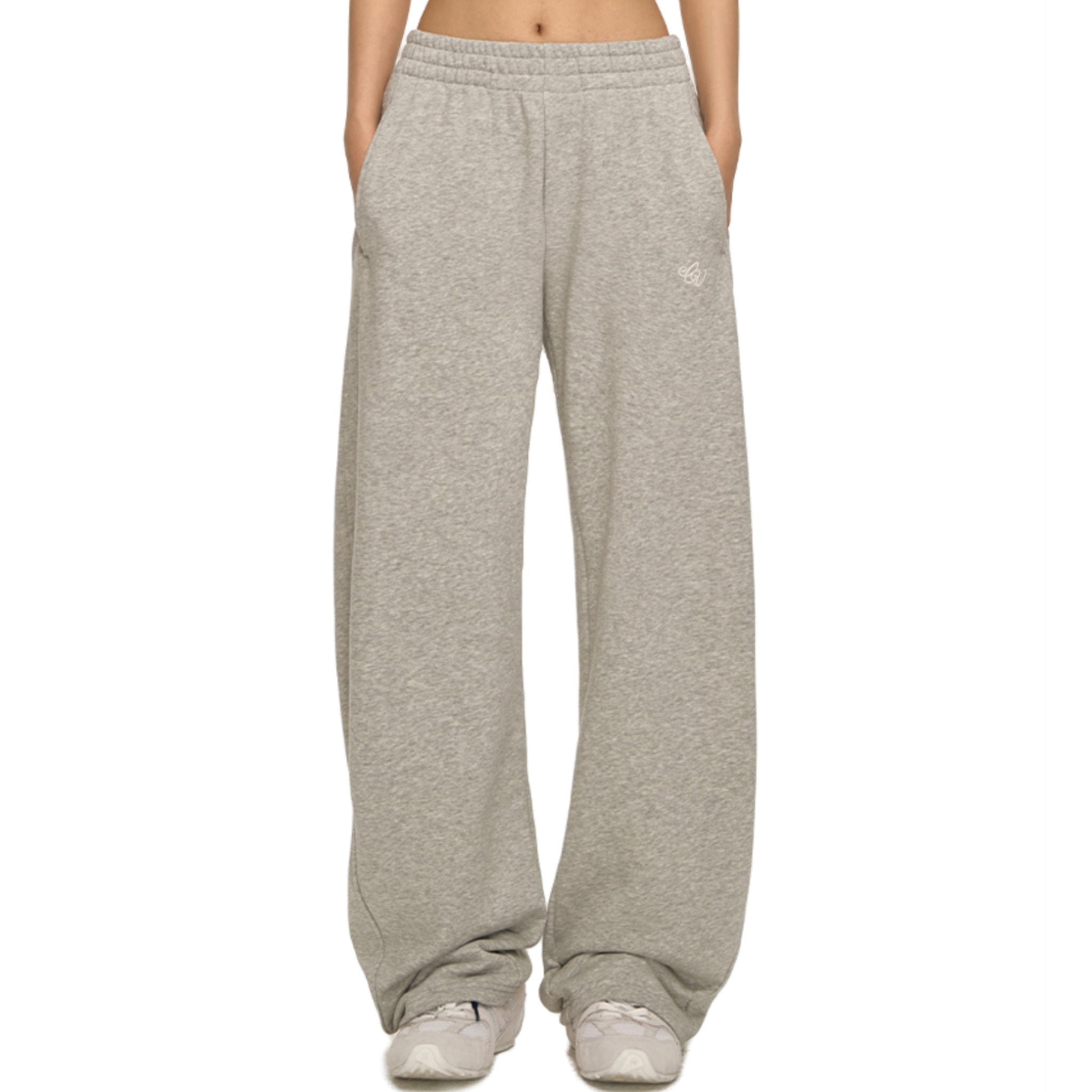 CLIMAX VISION Gray CV Embroidered Banana Pants | MADAX