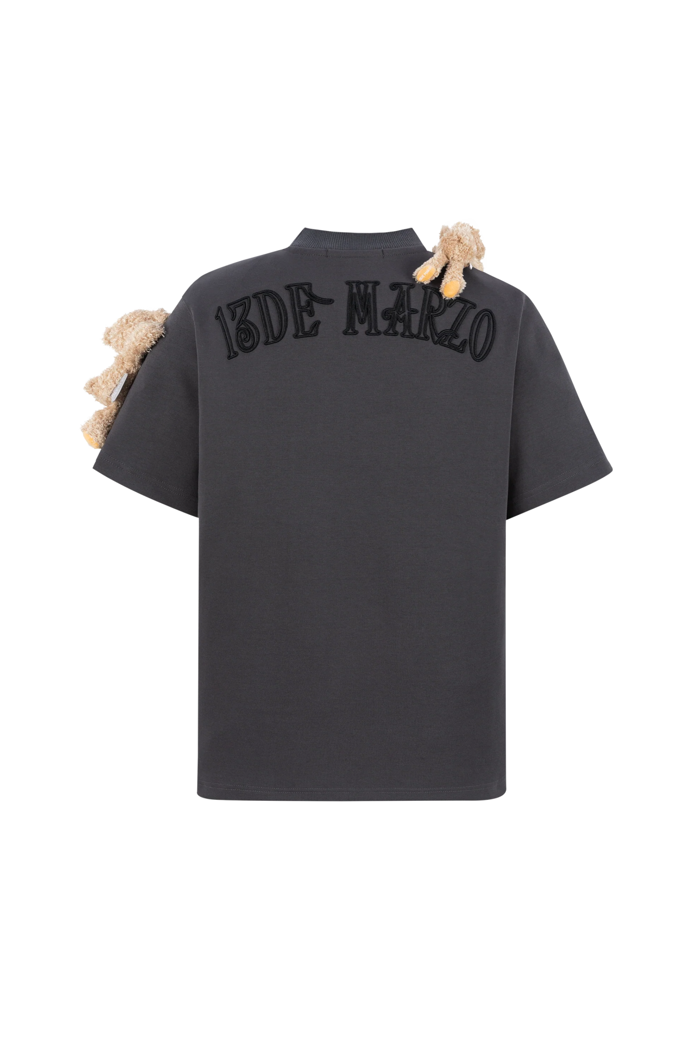 13DE MARZO Grey Doozoo Base T - shirt | MADA IN CHINA