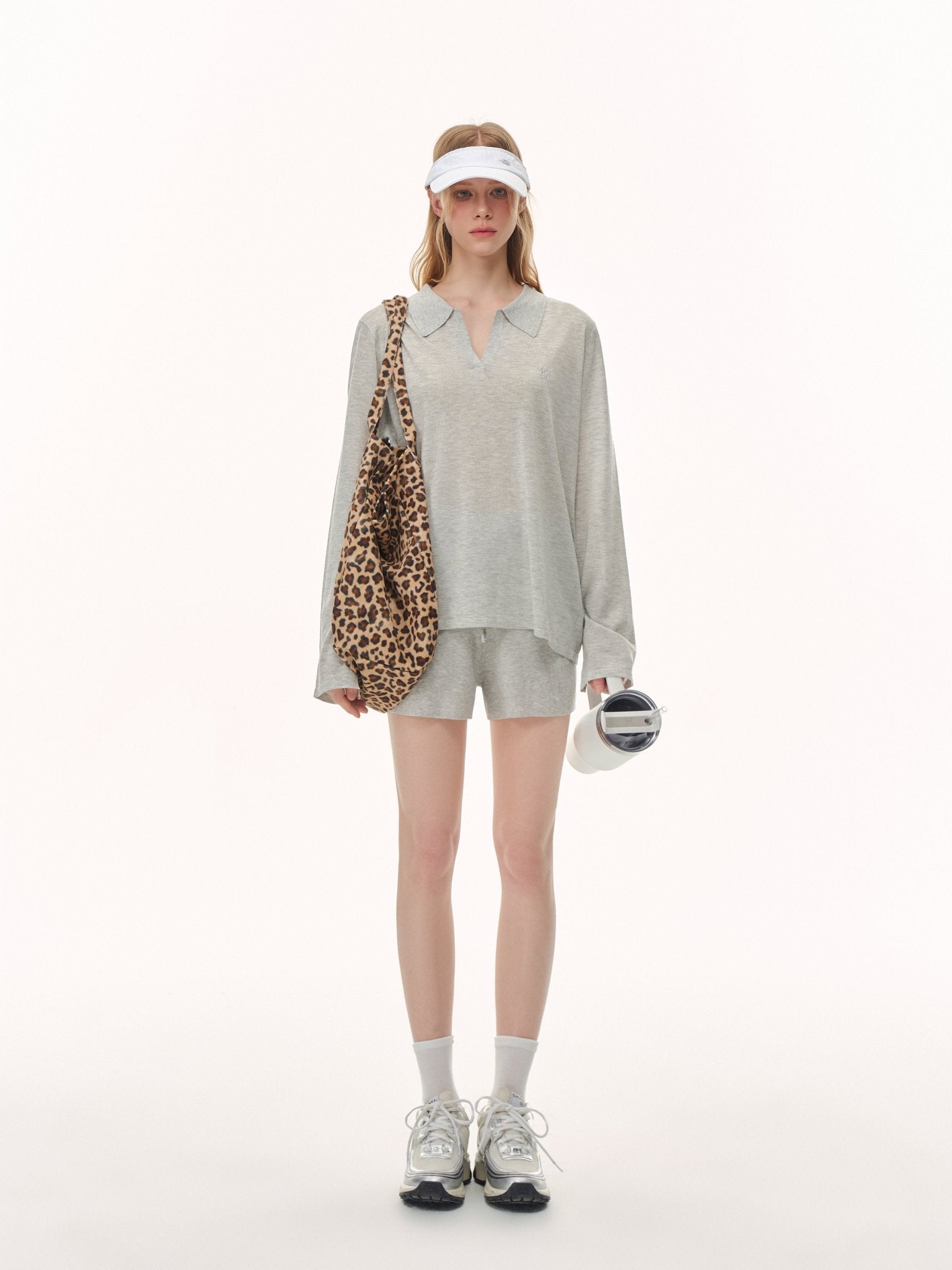 CLIMAX VISION Grey Tencel Linen Cool Shorts | MADAX