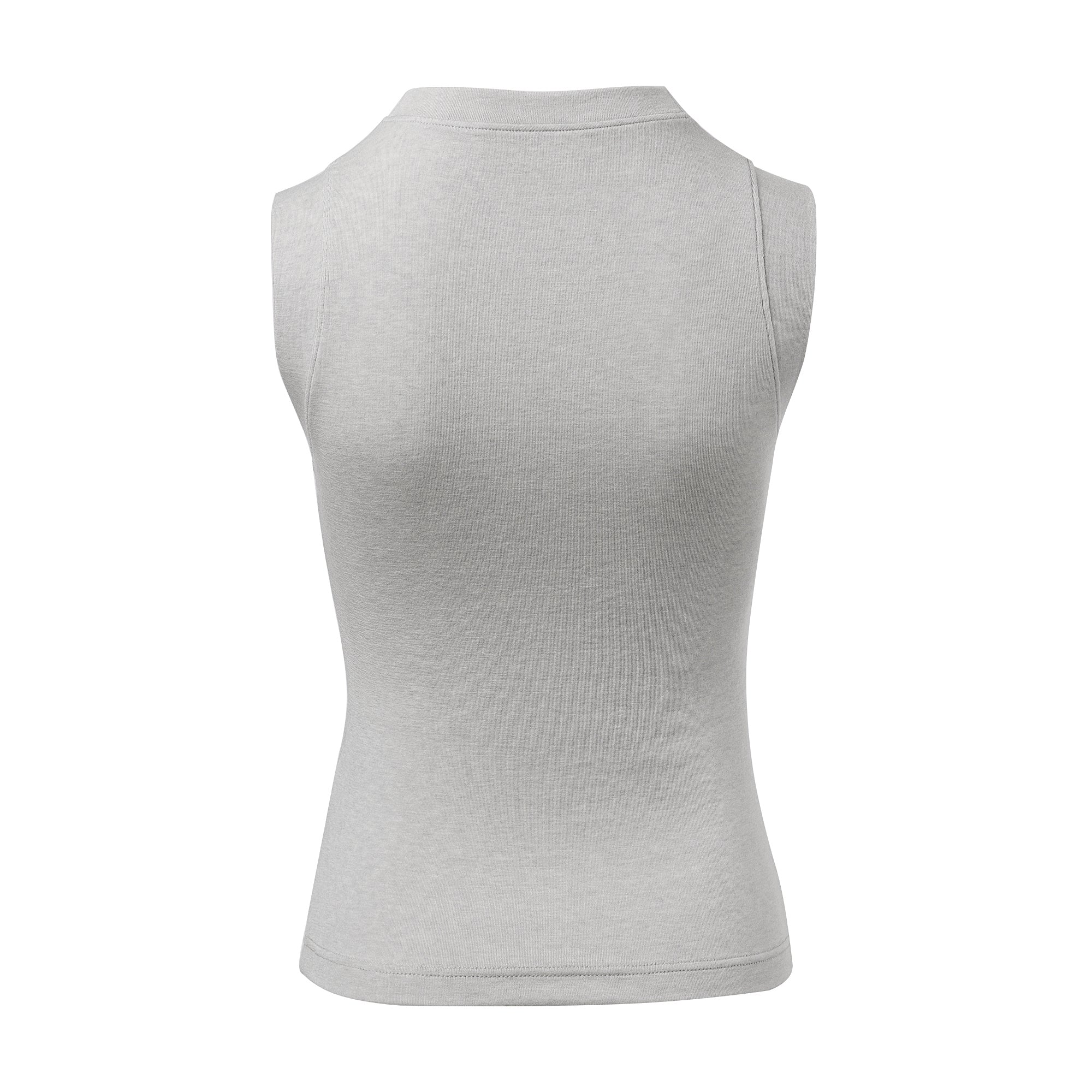 Ther. Grey Tencel Wool Tank Top | MADA IN CHINA