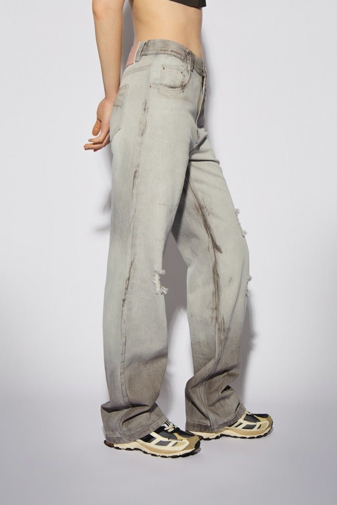 CPLUS SERIES Grey-washed Jeans | MADA IN CHINA