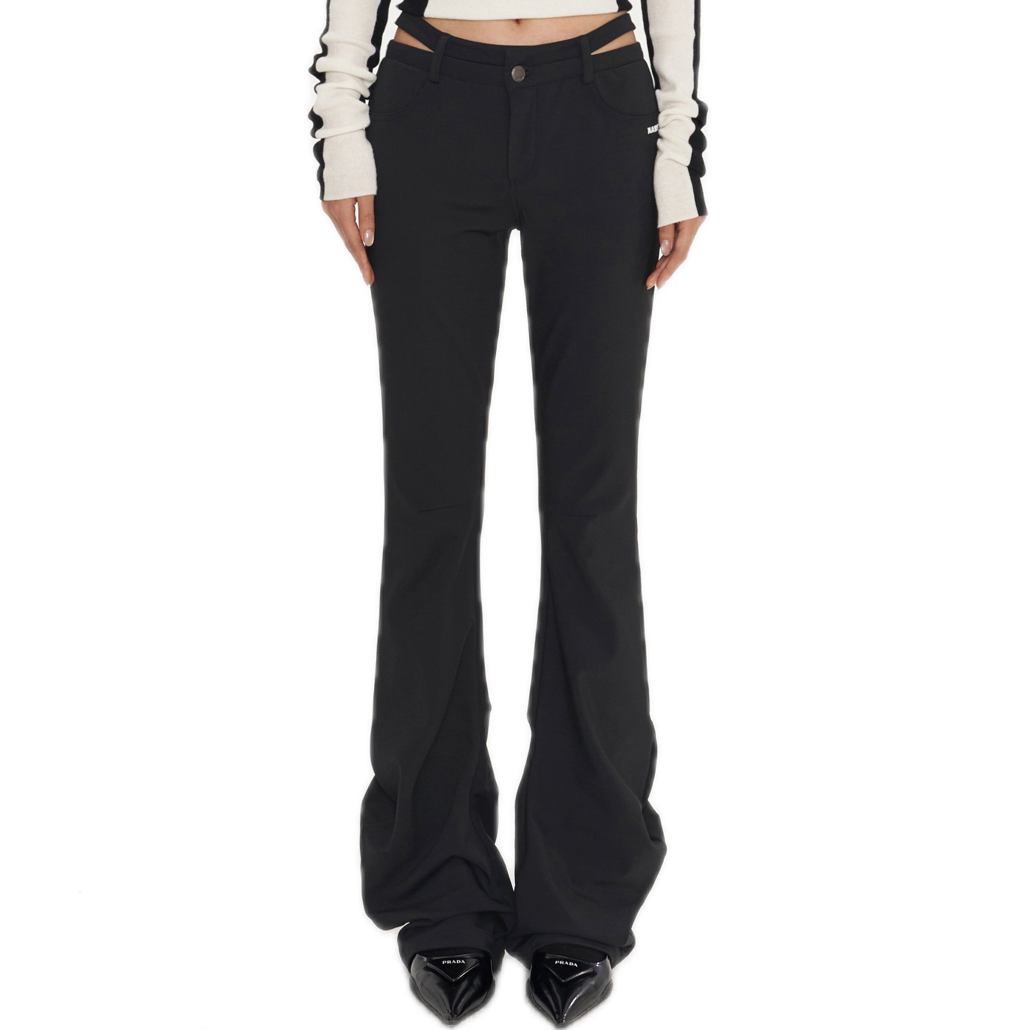 NAWS Hacker Scimitar Pants In Black | MADAX