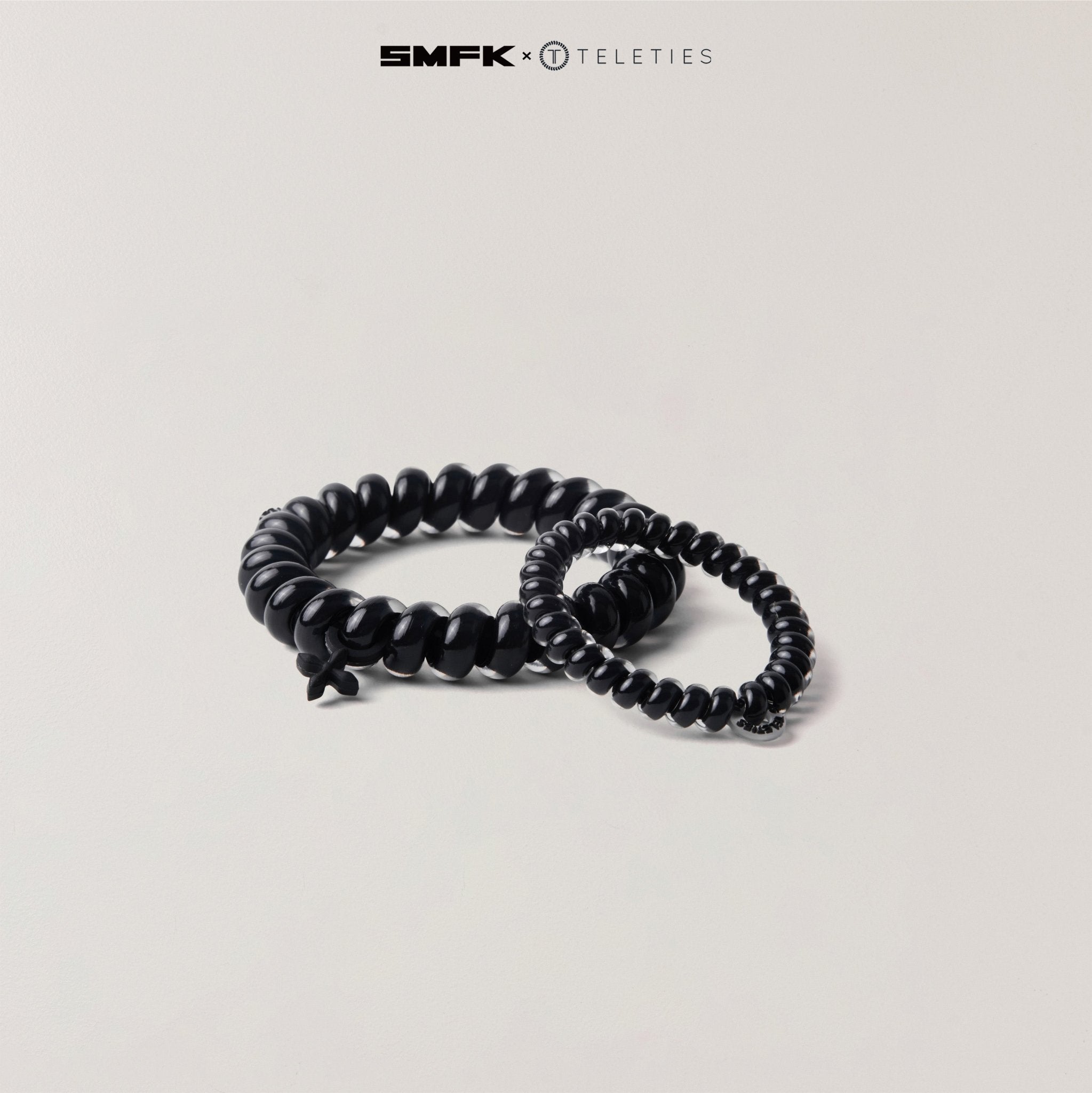 SMFK Hair Ties in Black | MADAX