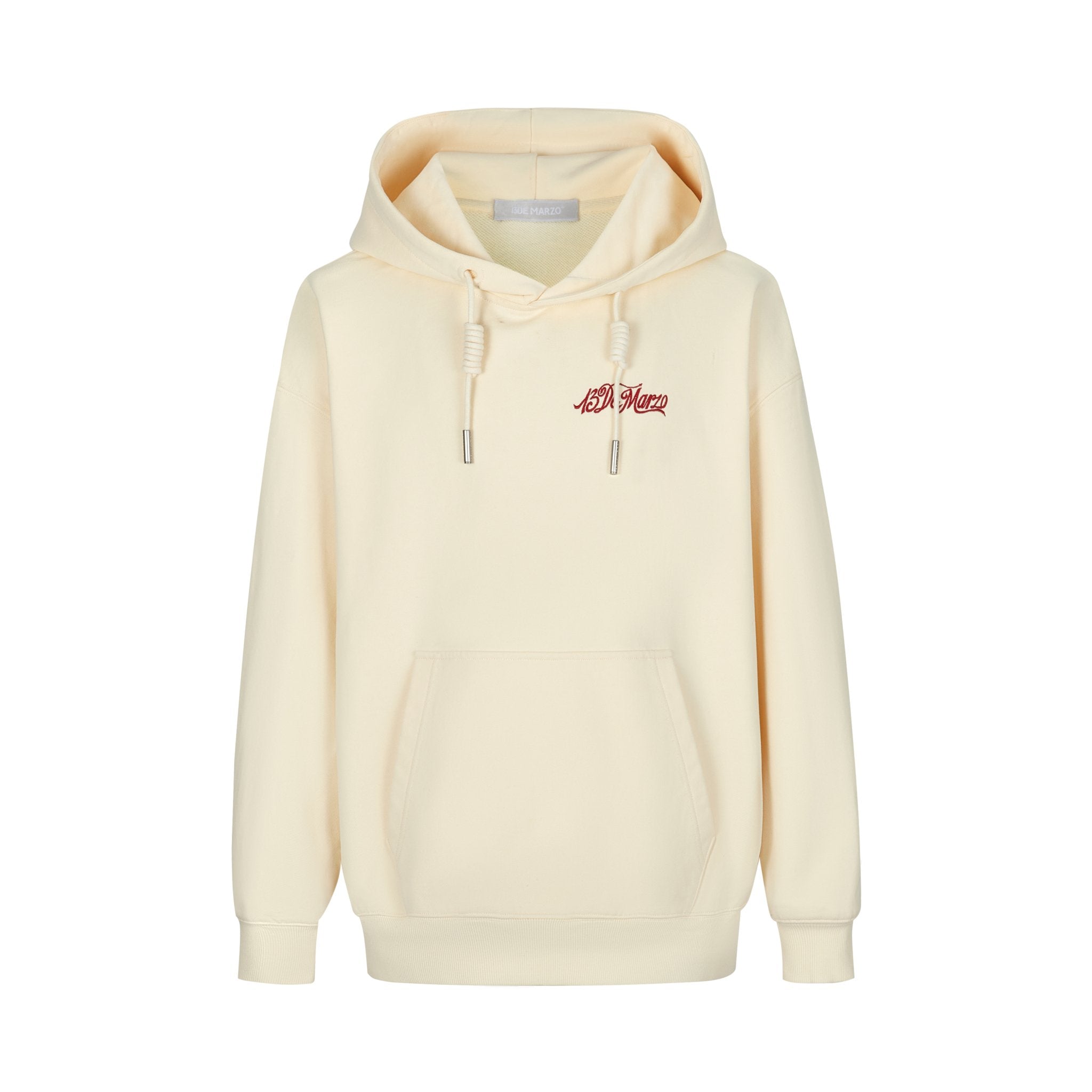 Hamburger Bear Hoodie In Beige | MADAX