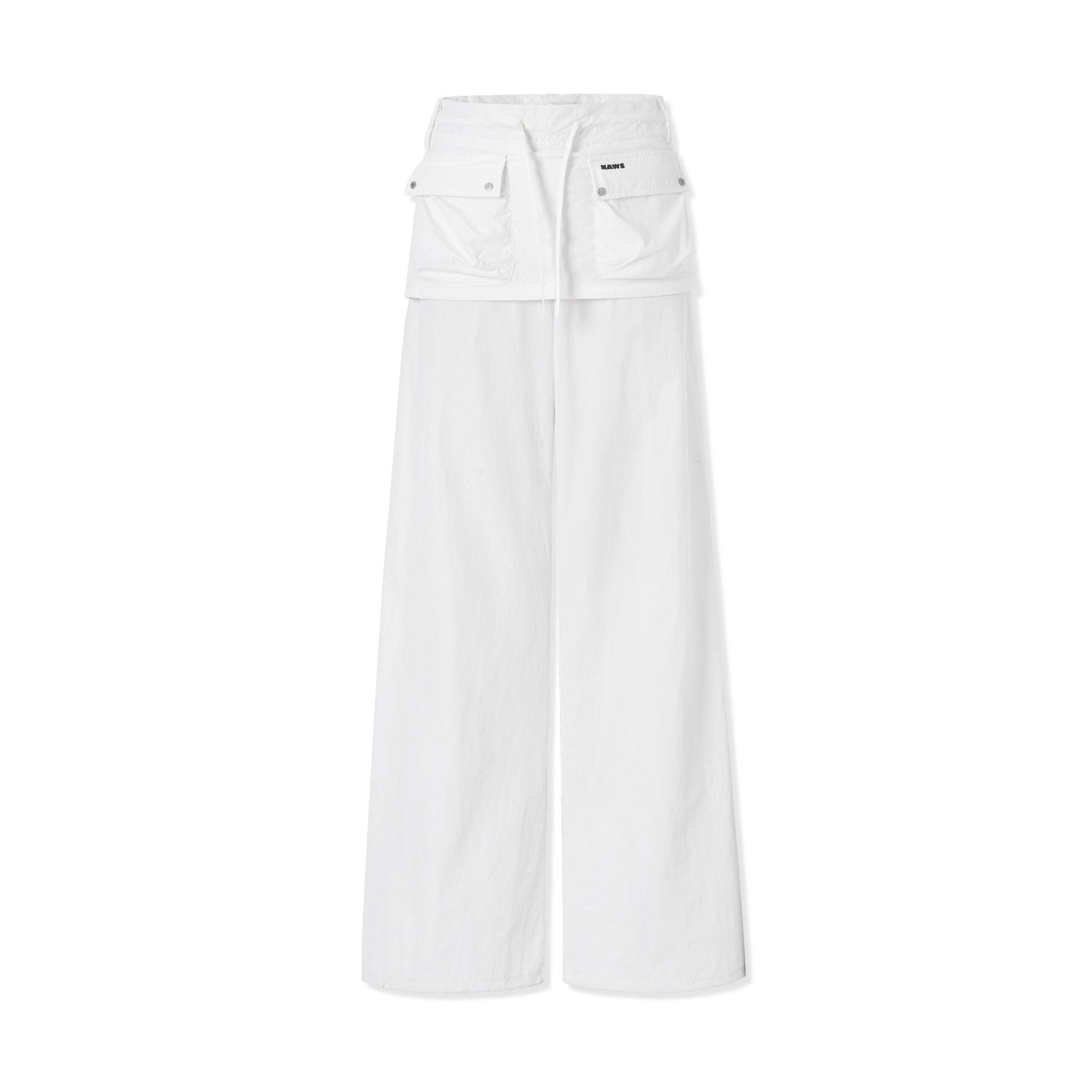 NAWS Hobo Paratrooper Pants in White | MADAX