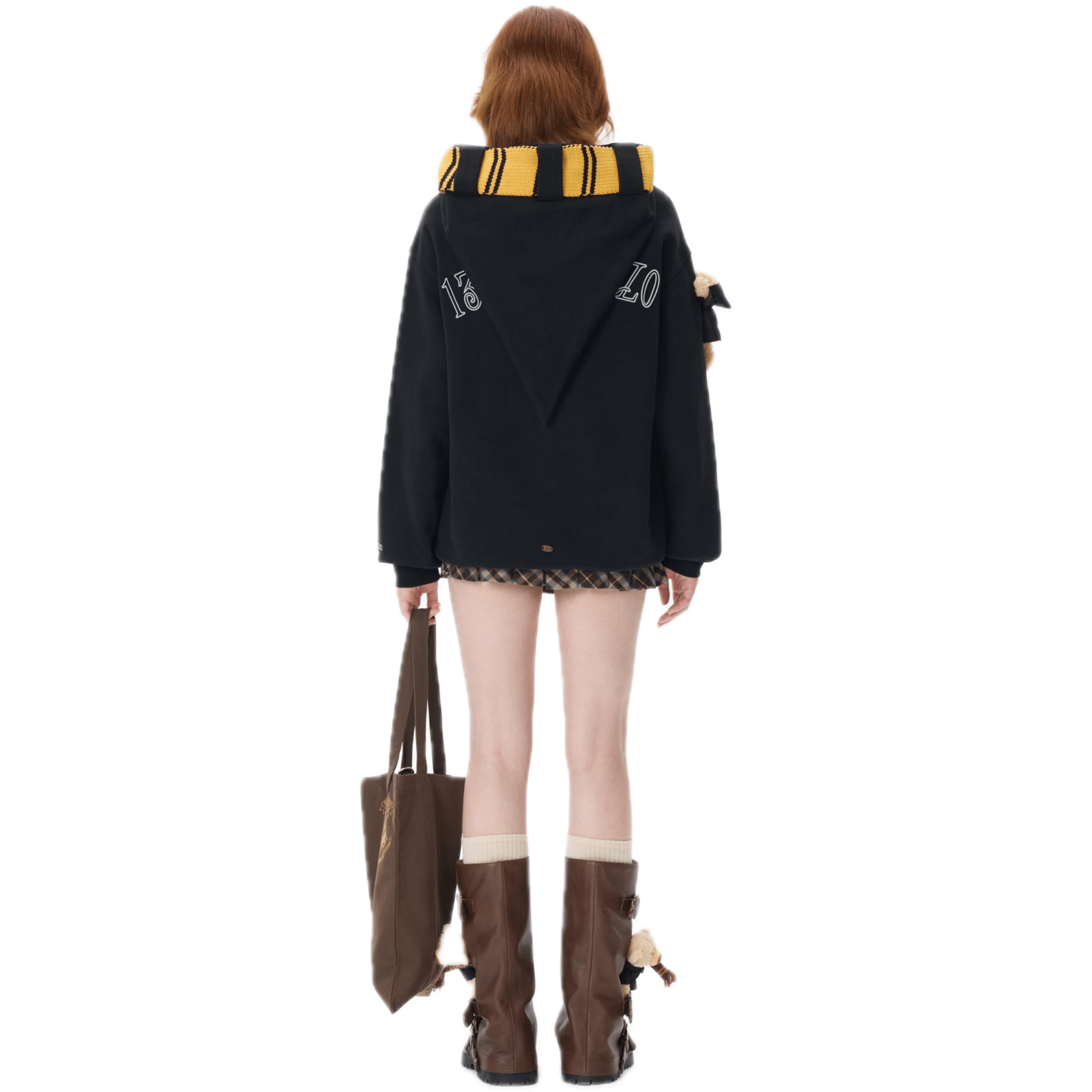 13DE MARZO Hongwarts Four Houses Scarf Sweater | MADAX