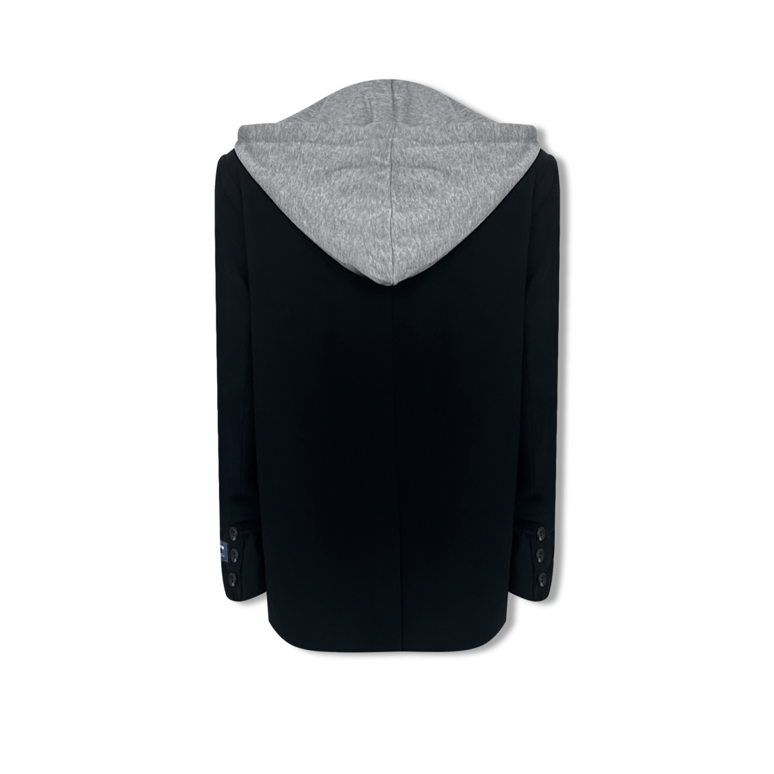 AIMME SPARROW Hooded Suit In Black | MADAX