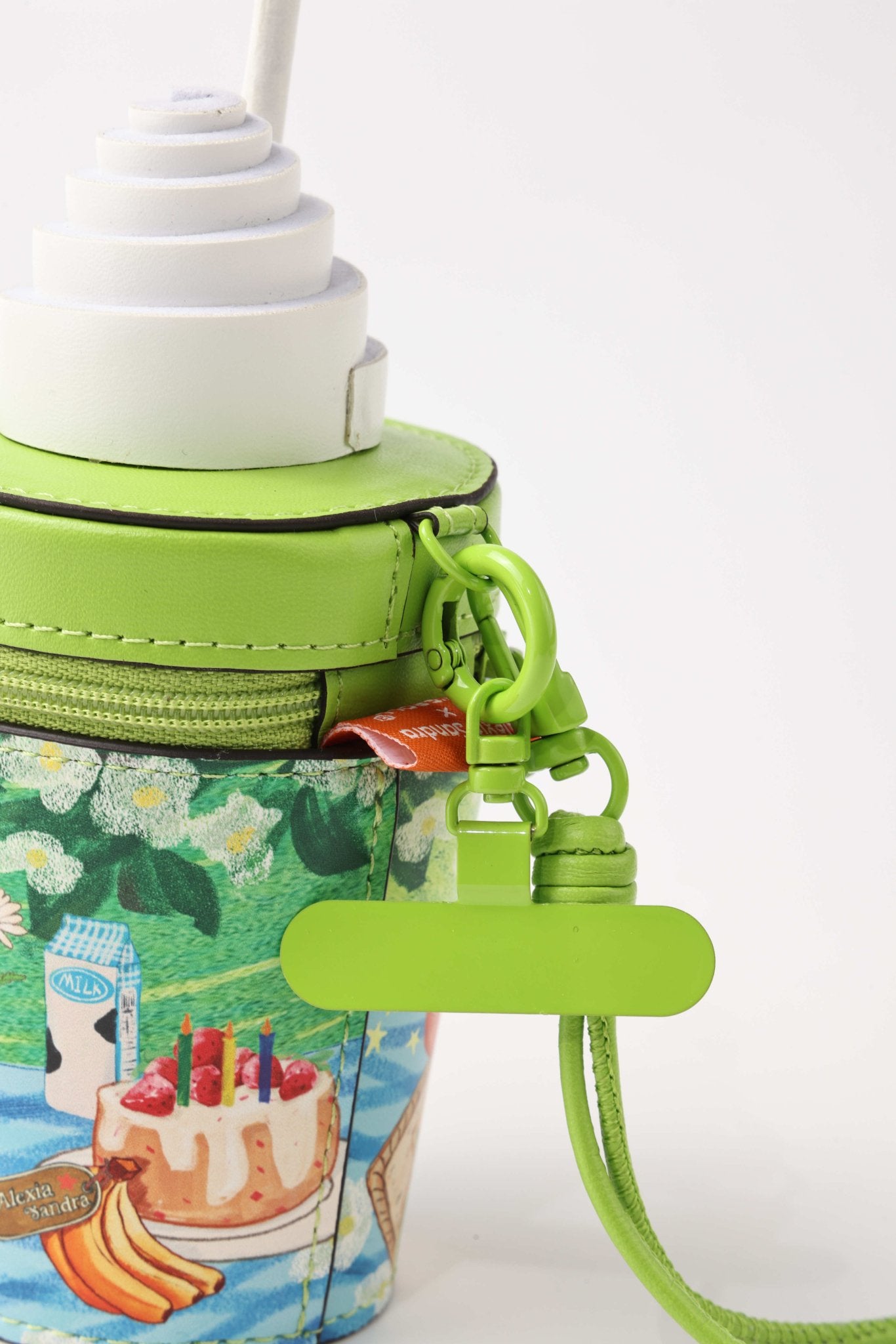 Alexia Sandra Ice Cream Cone Ornament In Green | MADAX