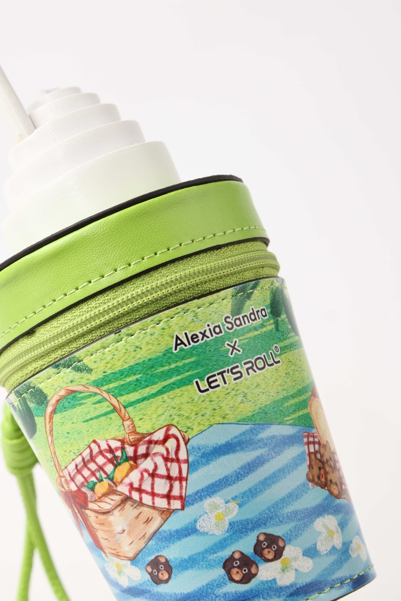 Alexia Sandra Ice Cream Cone Ornament In Green | MADAX