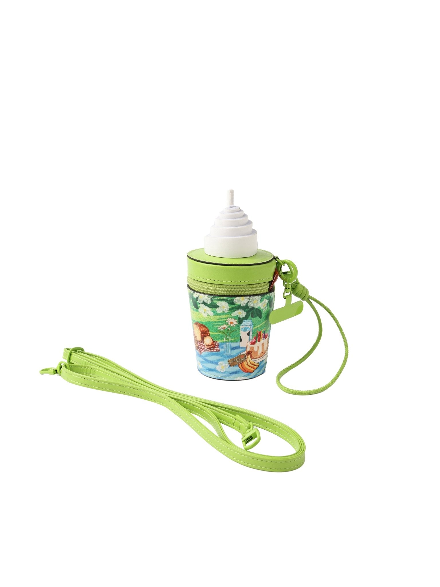 Alexia Sandra Ice Cream Cone Ornament In Green | MADAX