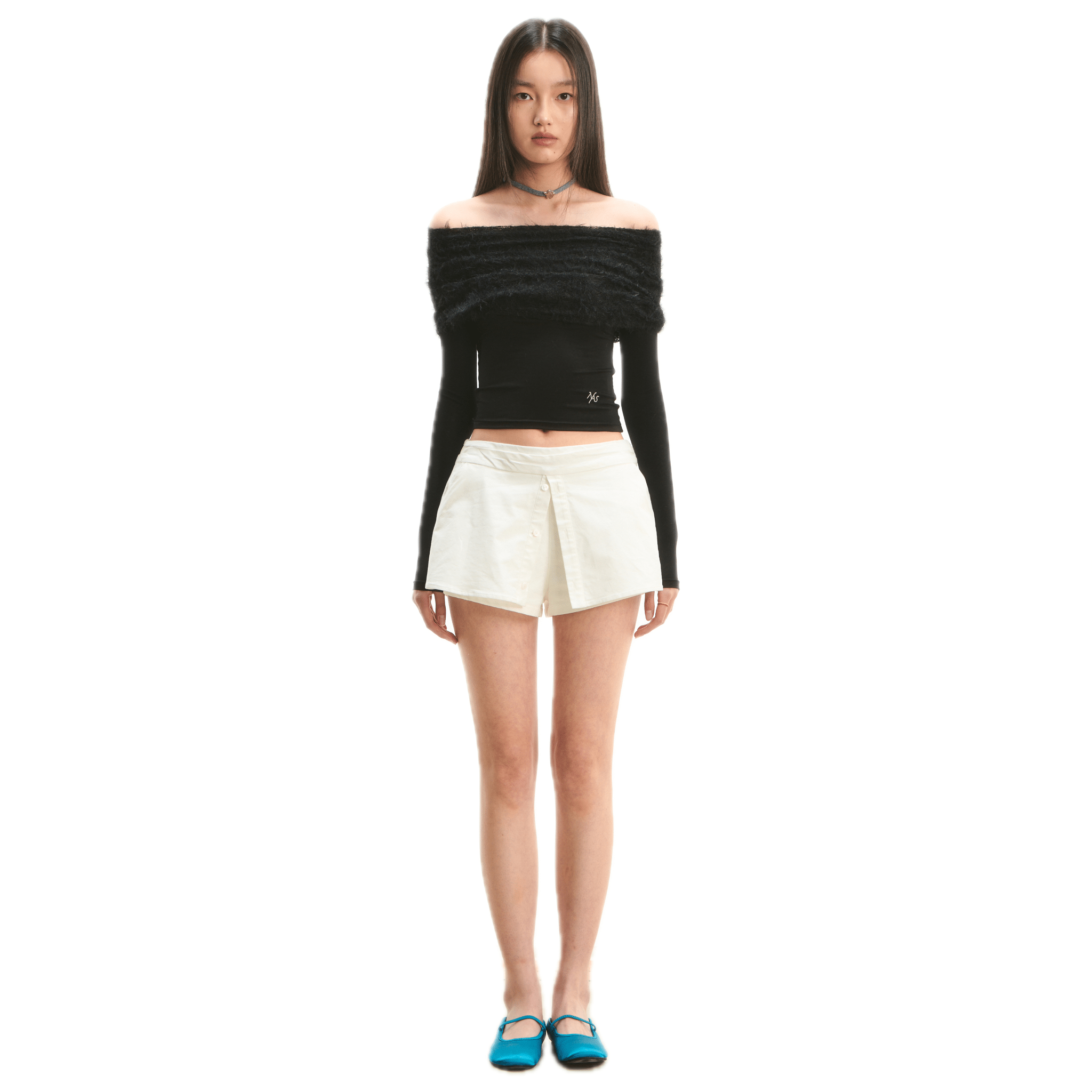 NAWS Ice Rose Long Sleeve Tee in Black | MADAX