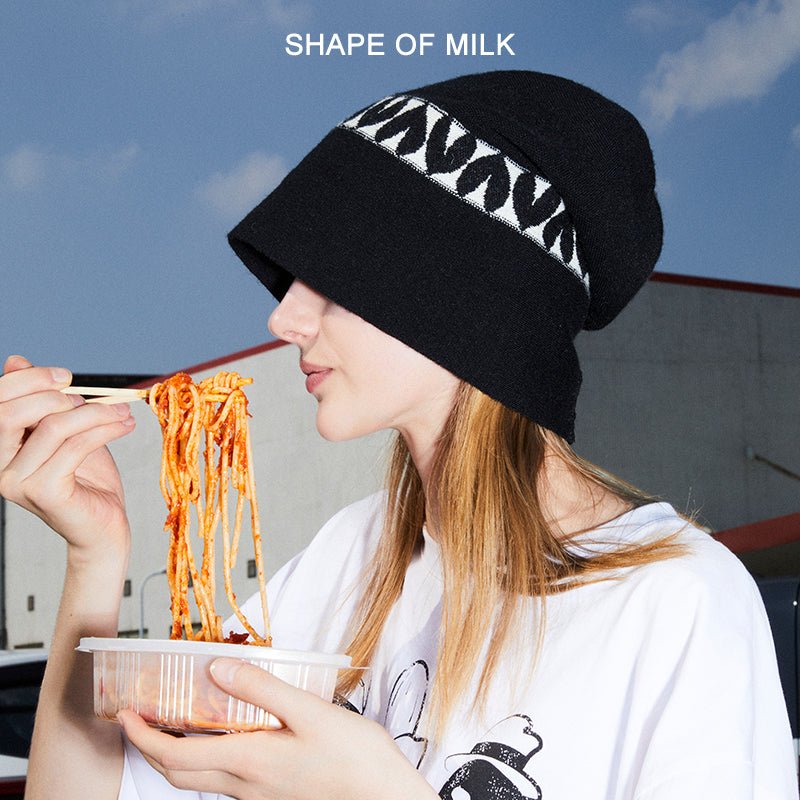 SHAPE OF MILK Jacquard Cap | MADA IN CHINA