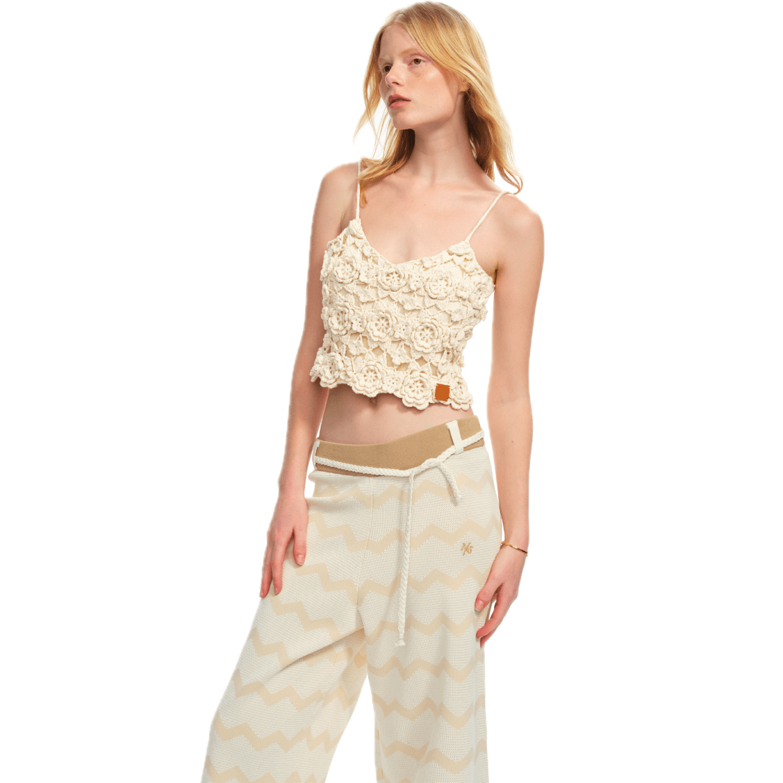 NAWS Jasmine Vest in Mist White | MADAX