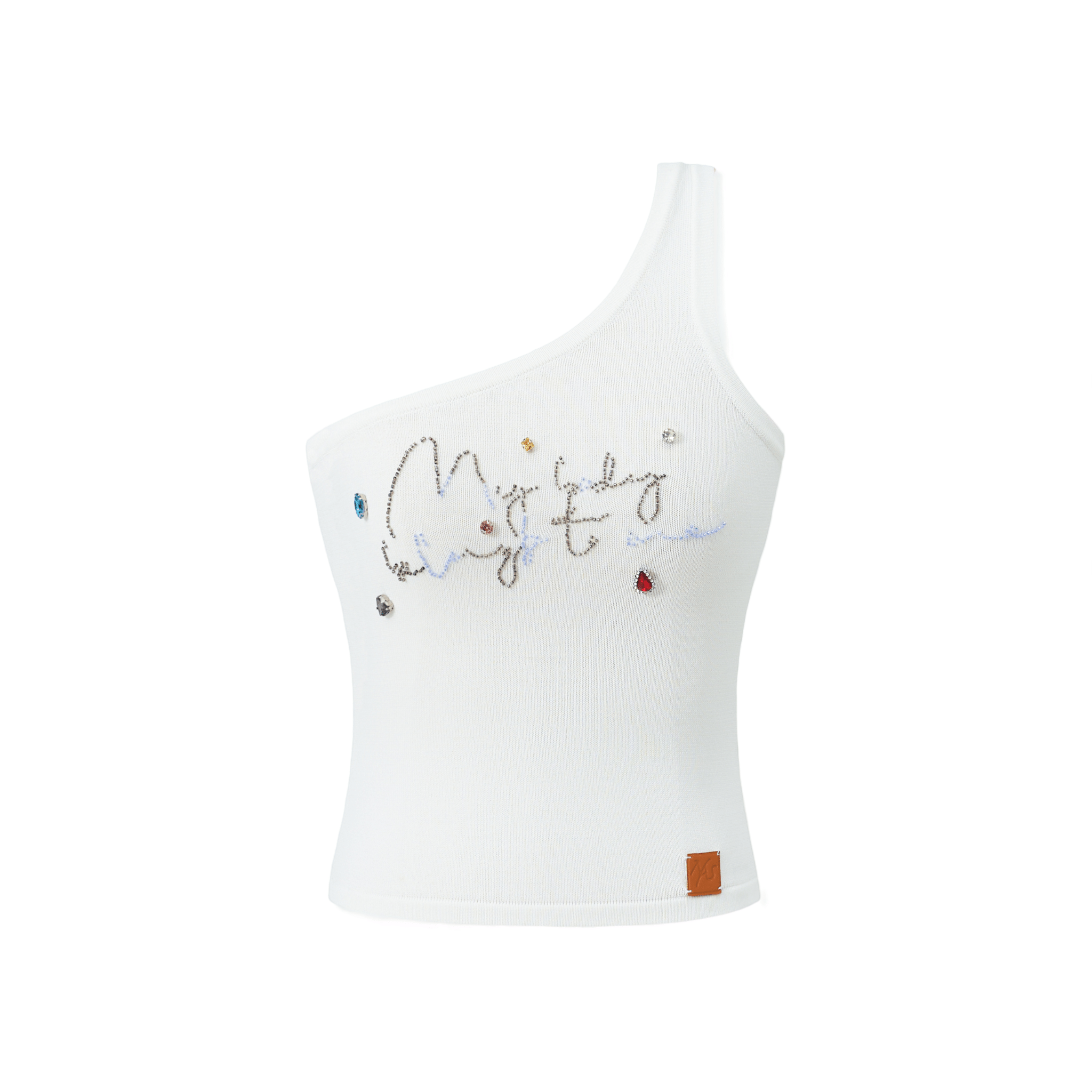 NAWS Jewel Vest in White | MADAX