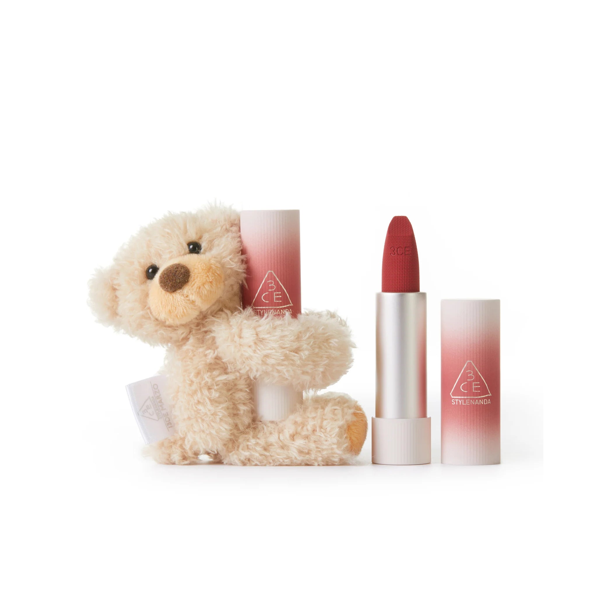 13DE MARZO X 3CE Cashmere Hug Lipstick Knit