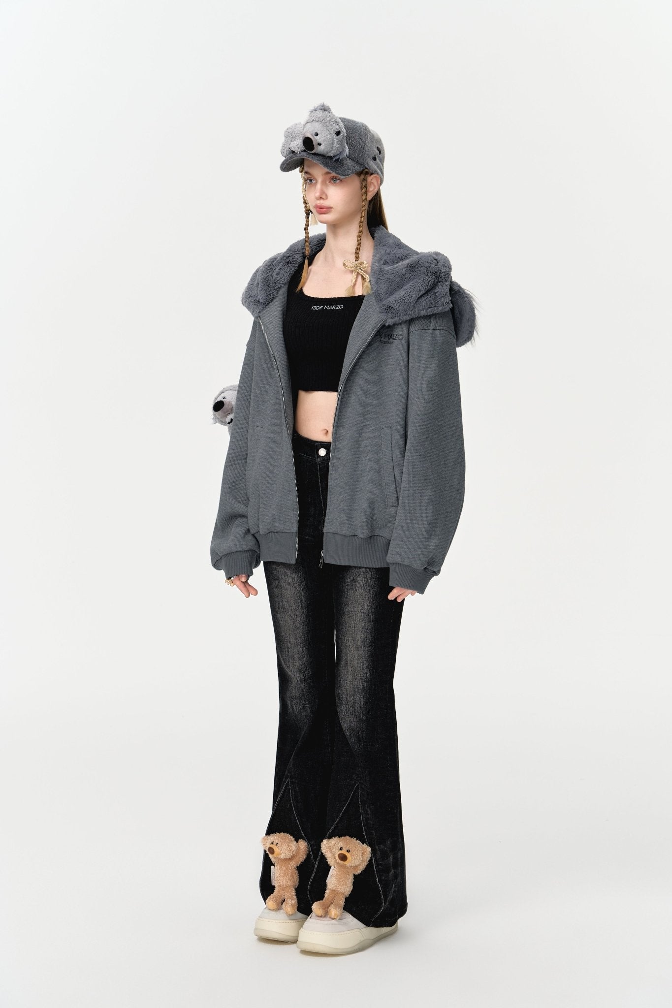 Koala Zip Hoodie Melbourne Edition | MADAX