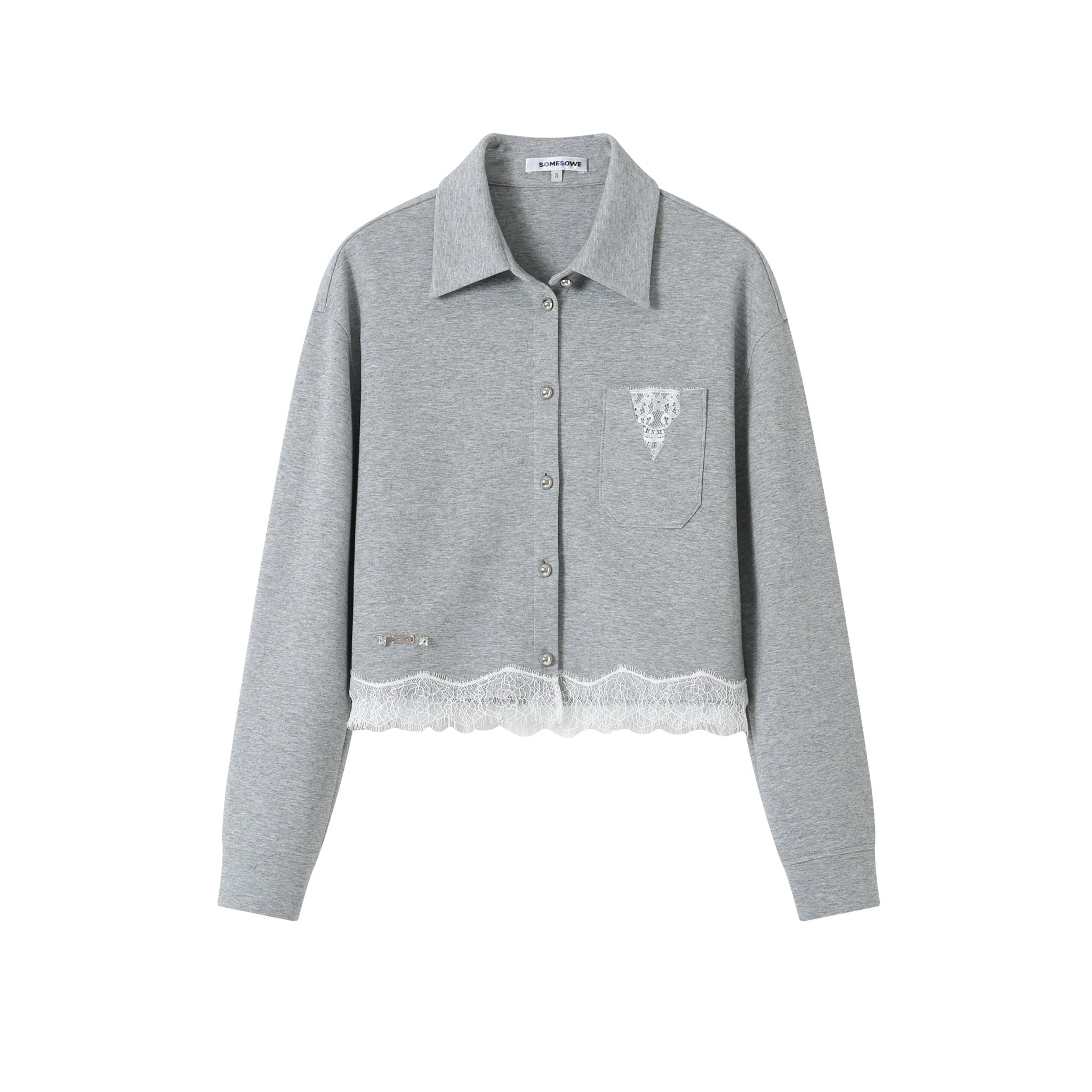 SOMESOWE Lace Hoodie Jacket | MADA IN CHINA