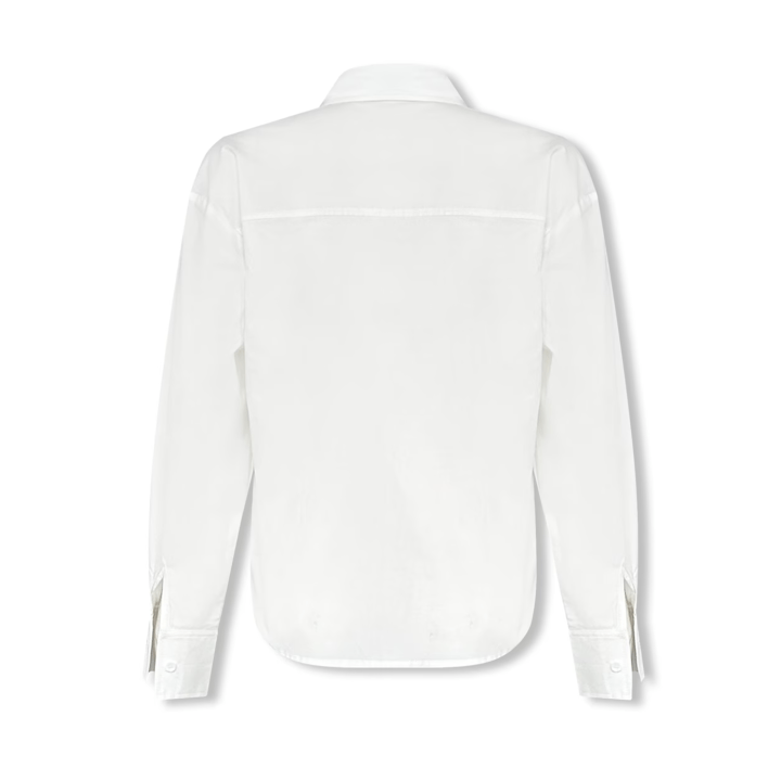 NOT FOR US Lace Pocket Shirt in White | MADAX