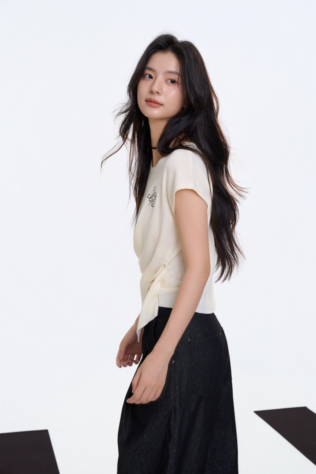 AIMME SPARROW Lace - trimmed Trousers In Black | MADAX