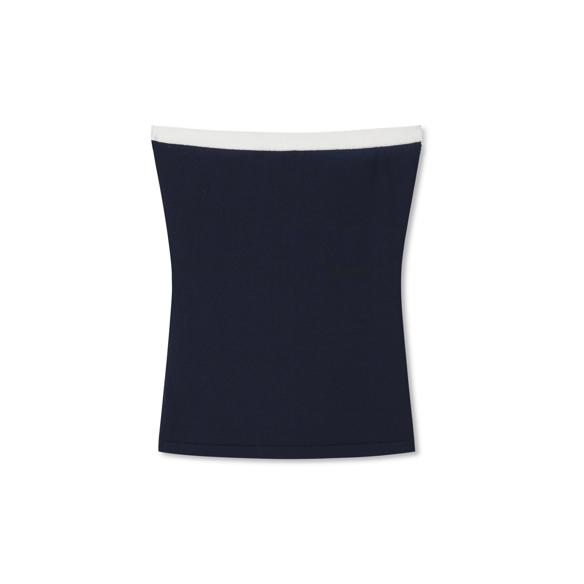 NAWS Lais Knit Bandeau in Blue | MADAX