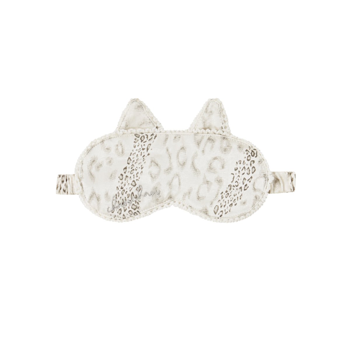 CHAOSCHAOS Leopard print Cat Ear Lace Eye Mask Leopard Print | MADAX