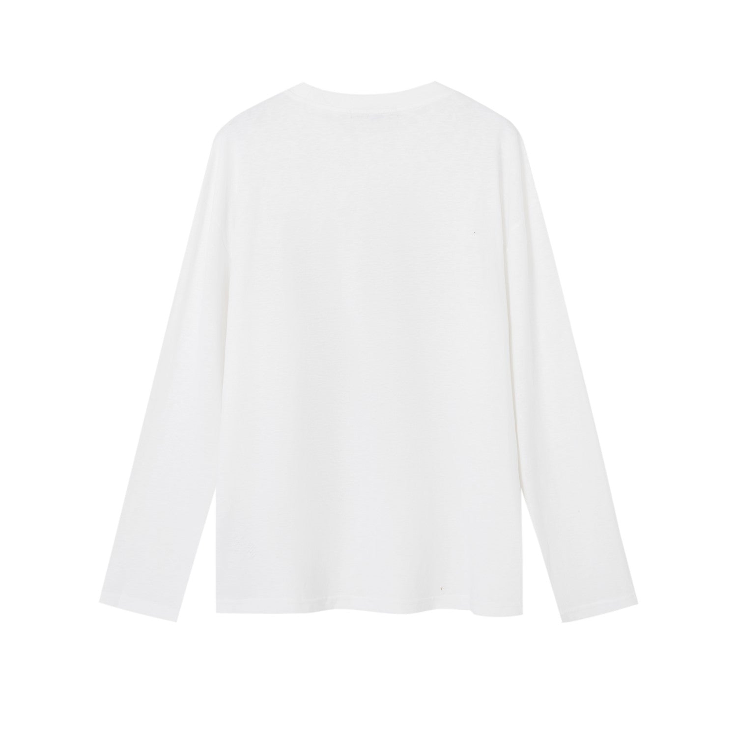 SOMESOWE Love and Peace Long Sleeve T-Shirt In White | MADAX