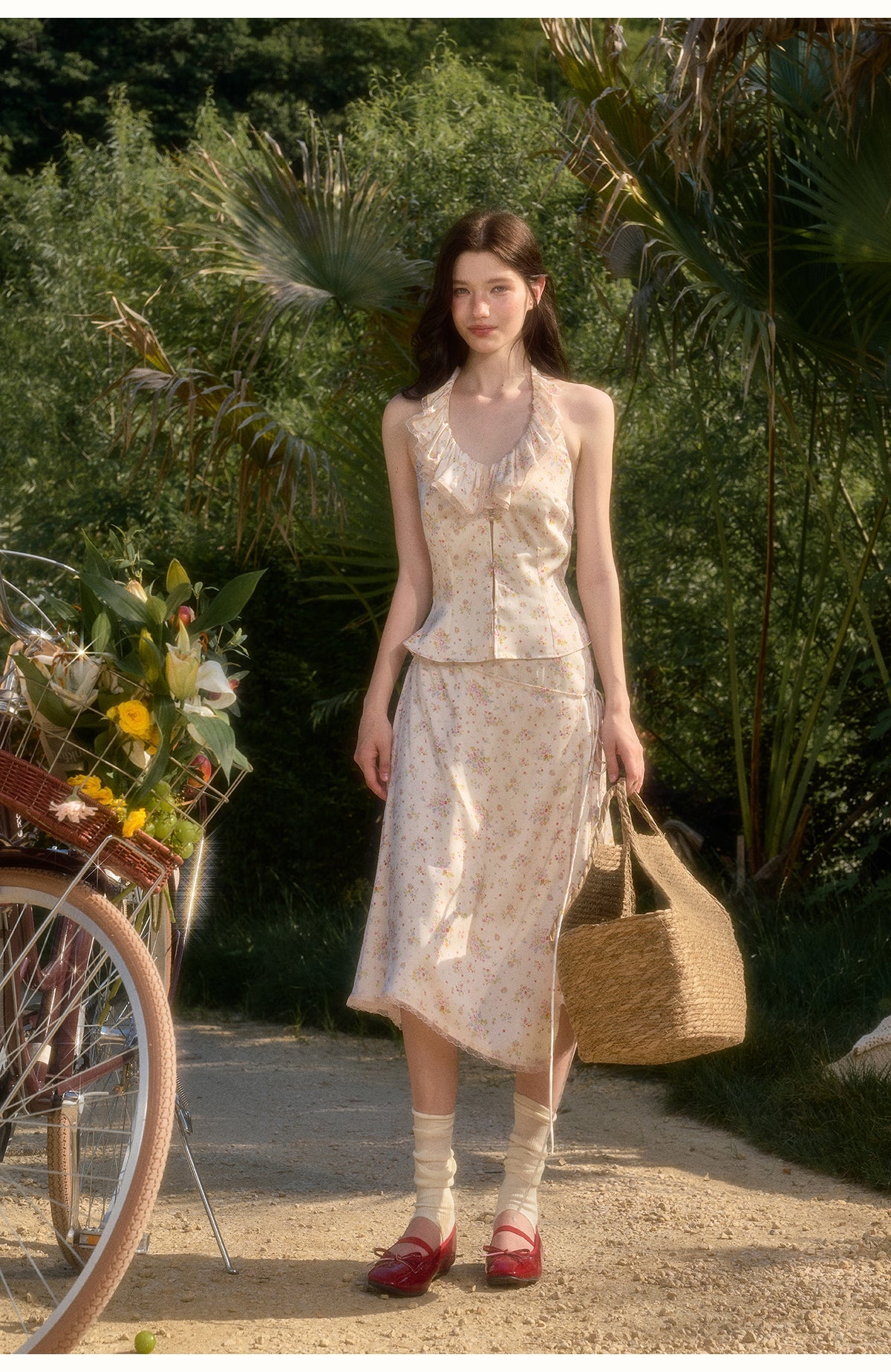 Group of Universe Love Letter - Beige Skirt | MADAX