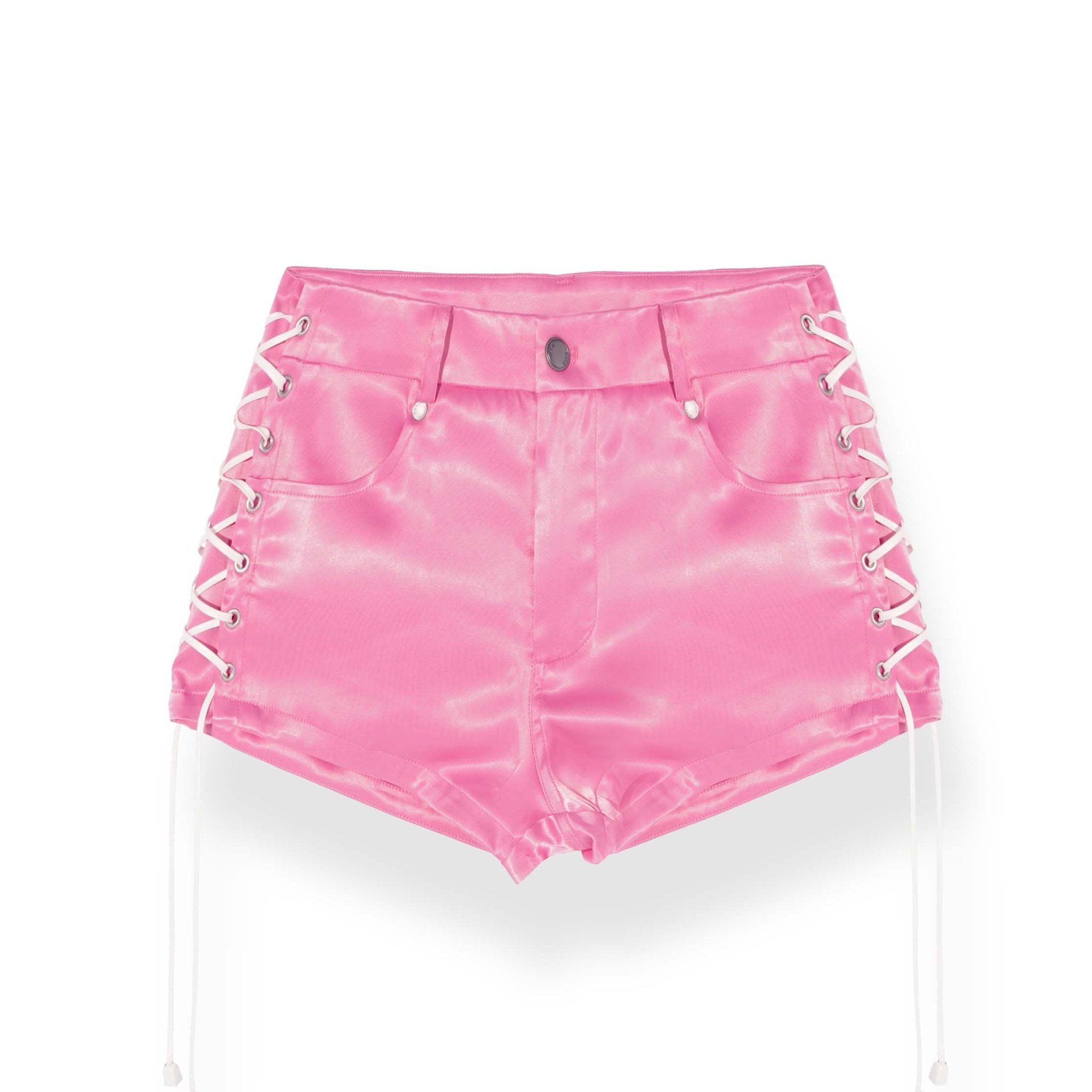 NAWS Low - Rise Strappy Super Short Pants Pink | MADA IN CHINA