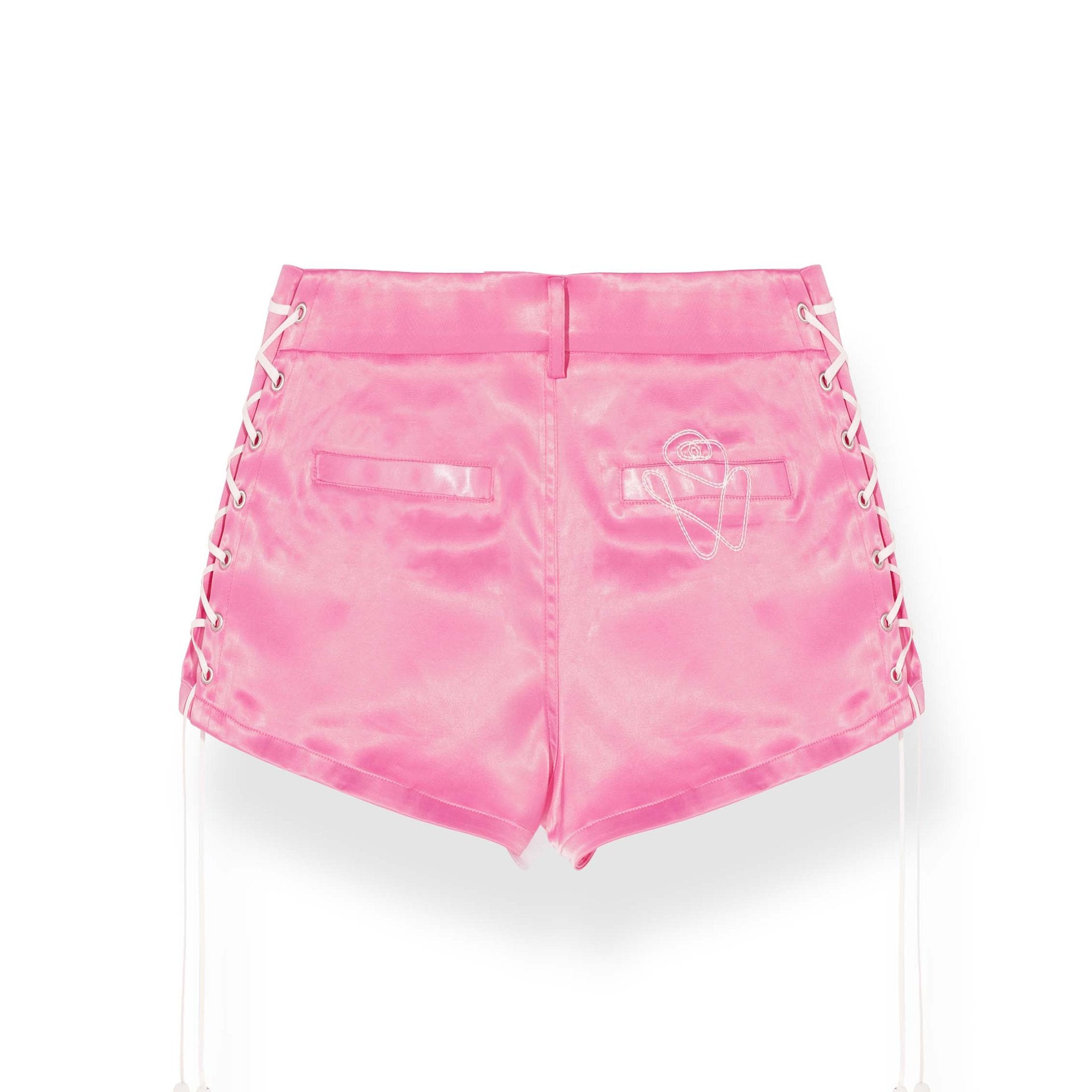 NAWS Low - Rise Strappy Super Short Pants Pink | MADA IN CHINA