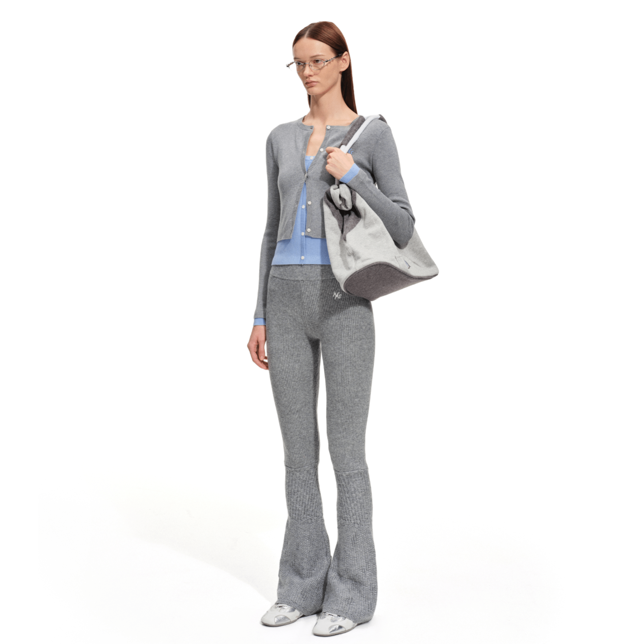 NAWS Lugano Knit Sweater in Gray | MADAX