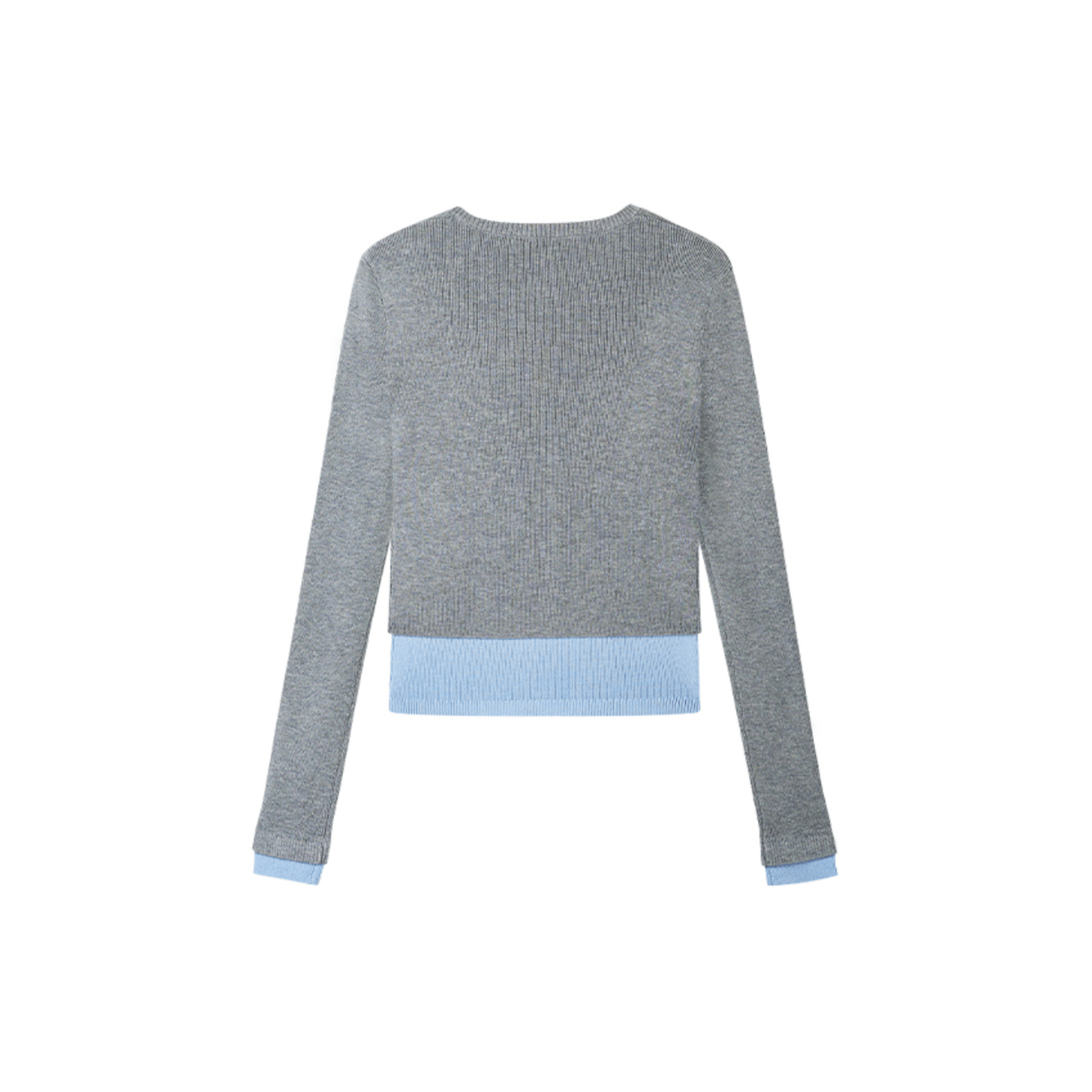NAWS Lugano Knit Sweater in Gray | MADAX