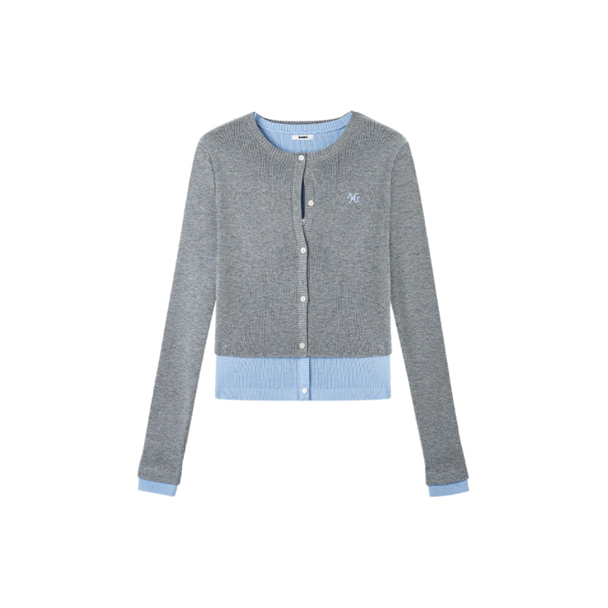 NAWS Lugano Knit Sweater in Gray | MADAX