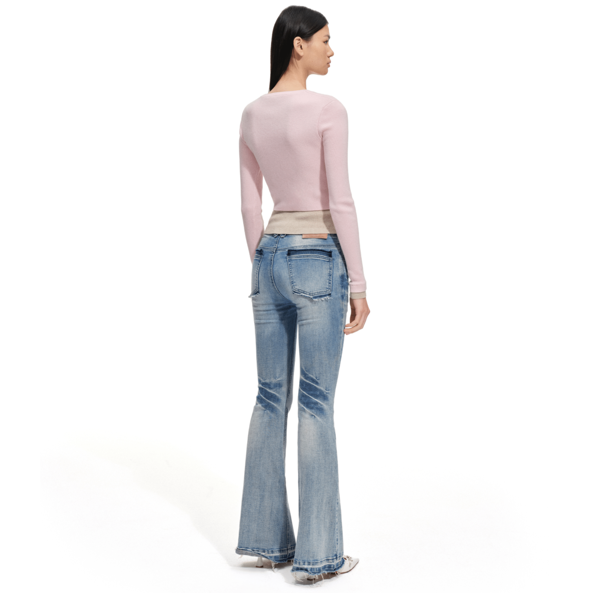 NAWS Lugano Knit Sweater in Pink | MADAX