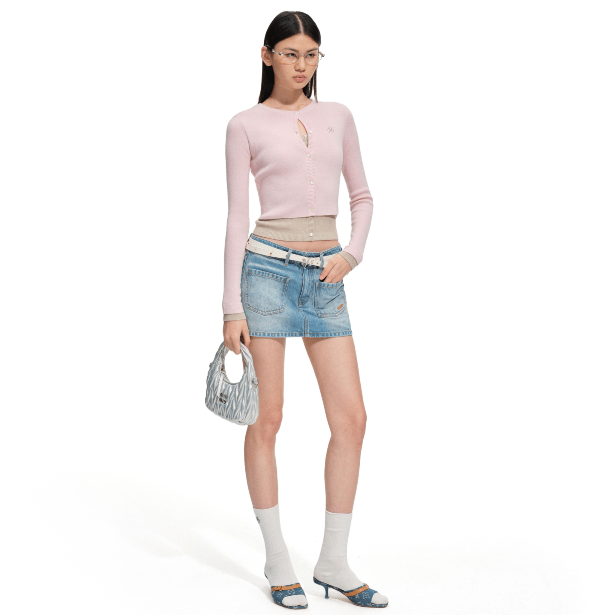 NAWS Lugano Knit Sweater in Pink | MADAX