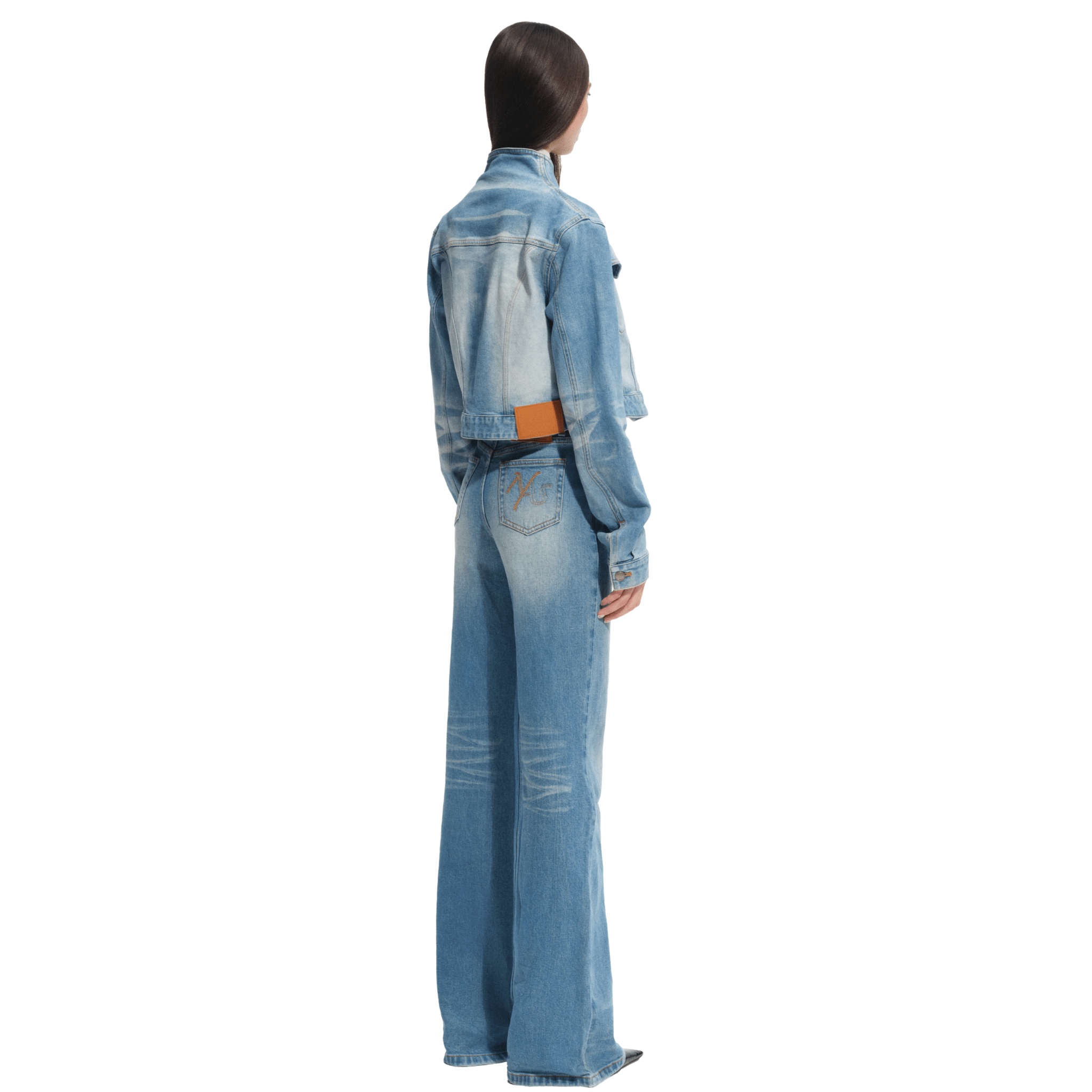 NAWS Lynx Denim Jacket in Blue | MADAX