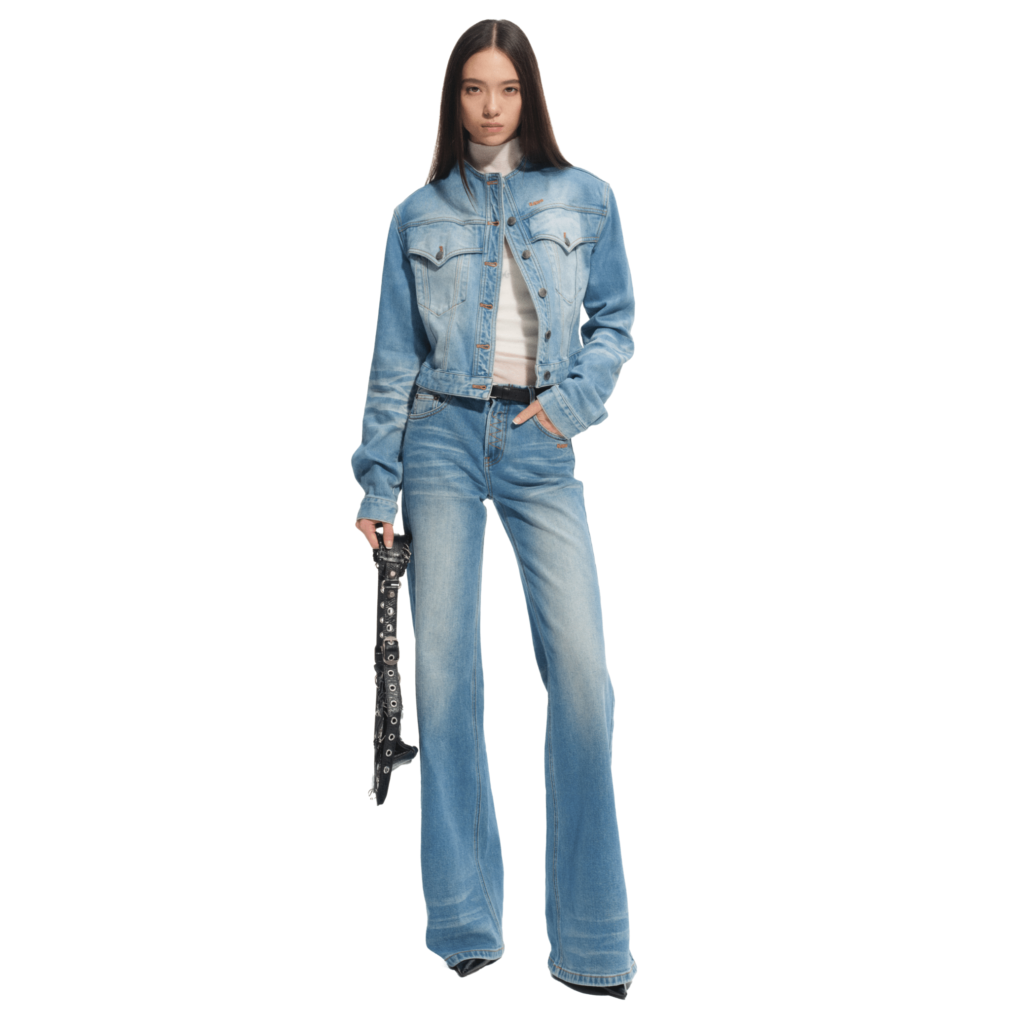 NAWS Lynx Denim Jacket in Blue | MADAX