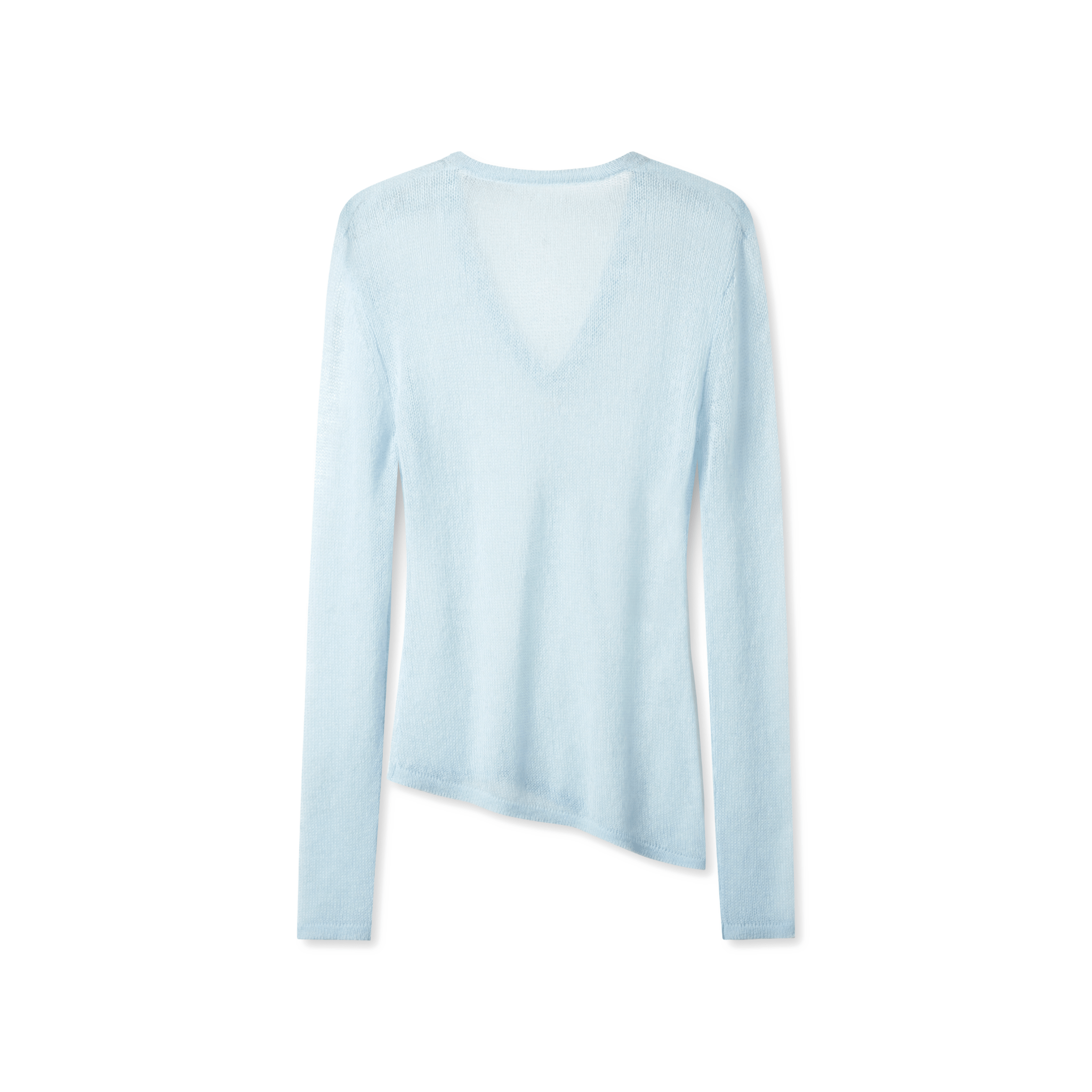 NAWS Megan V - neck Sweater in Blue | MADAX