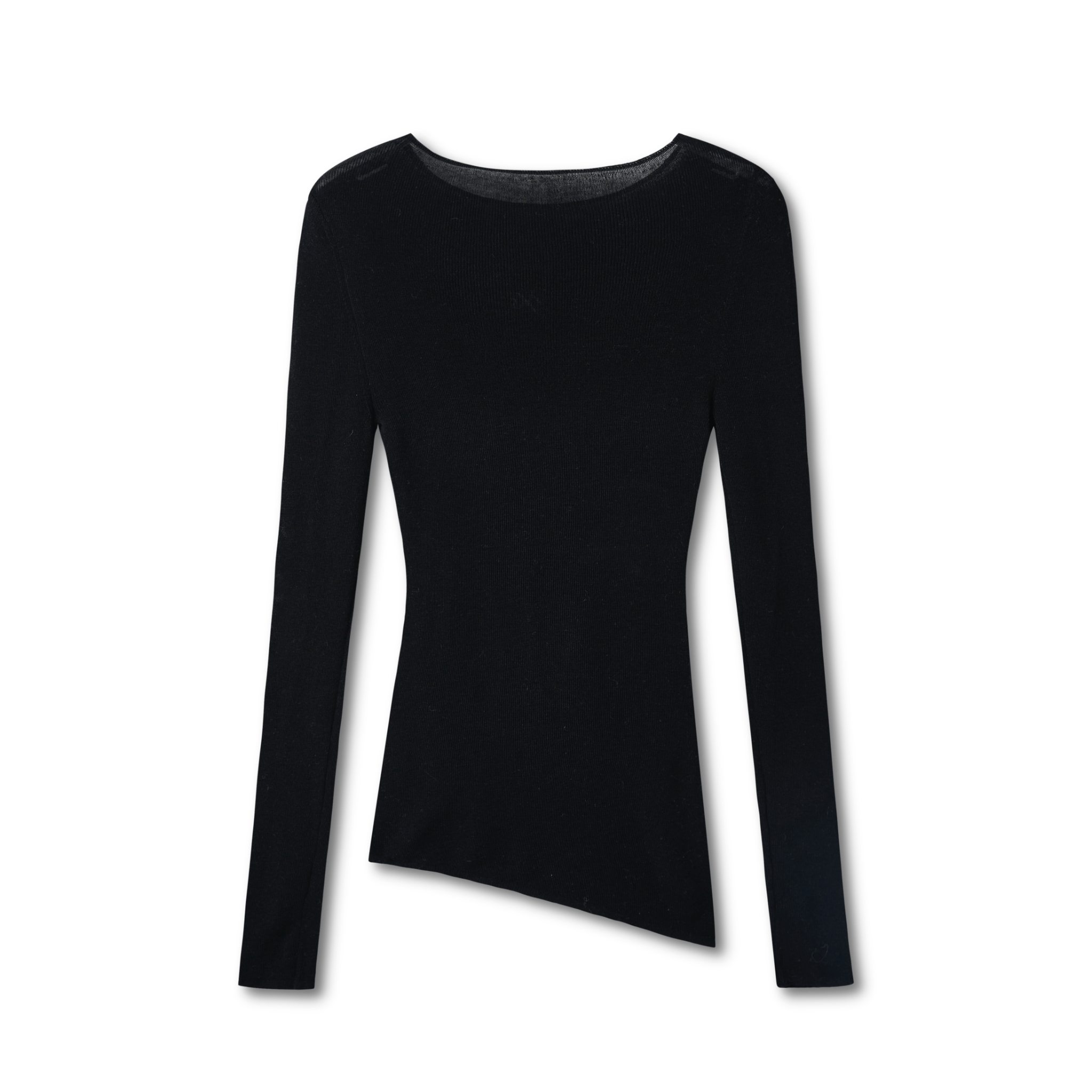 NAWS Meghan Crewneck Sweater in Black | MADAX