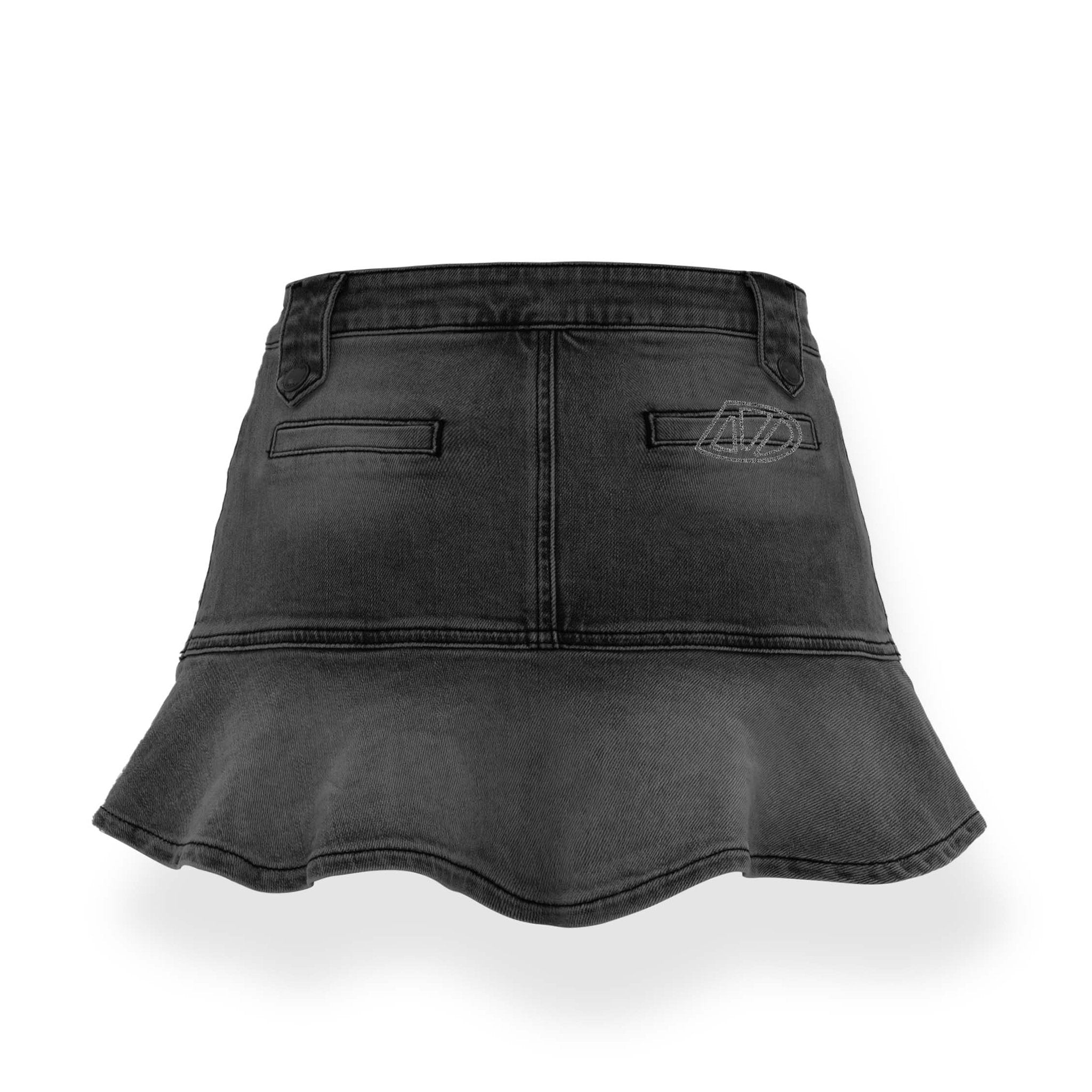 NAWS Mermaid Denim Skirt Black | MADA IN CHINA