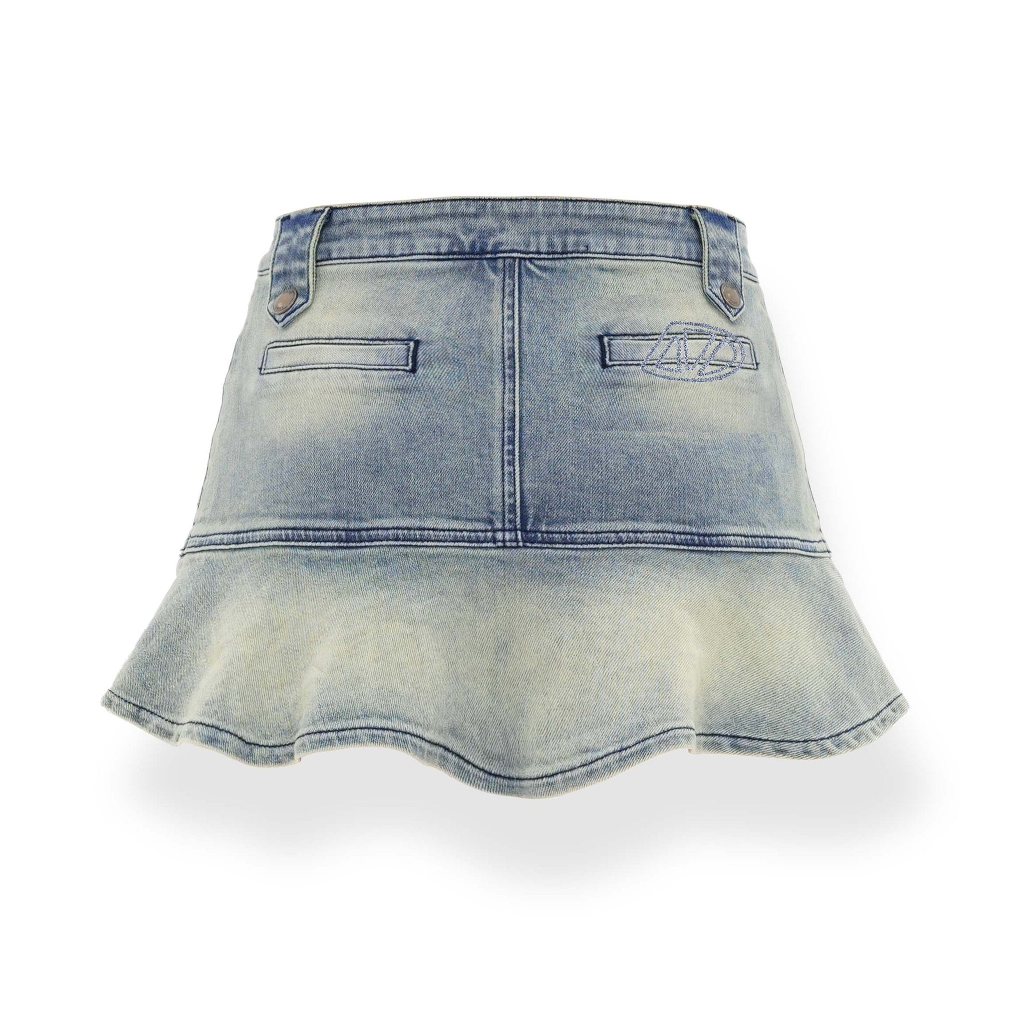 NAWS Mermaid Denim Skirt Blue | MADA IN CHINA