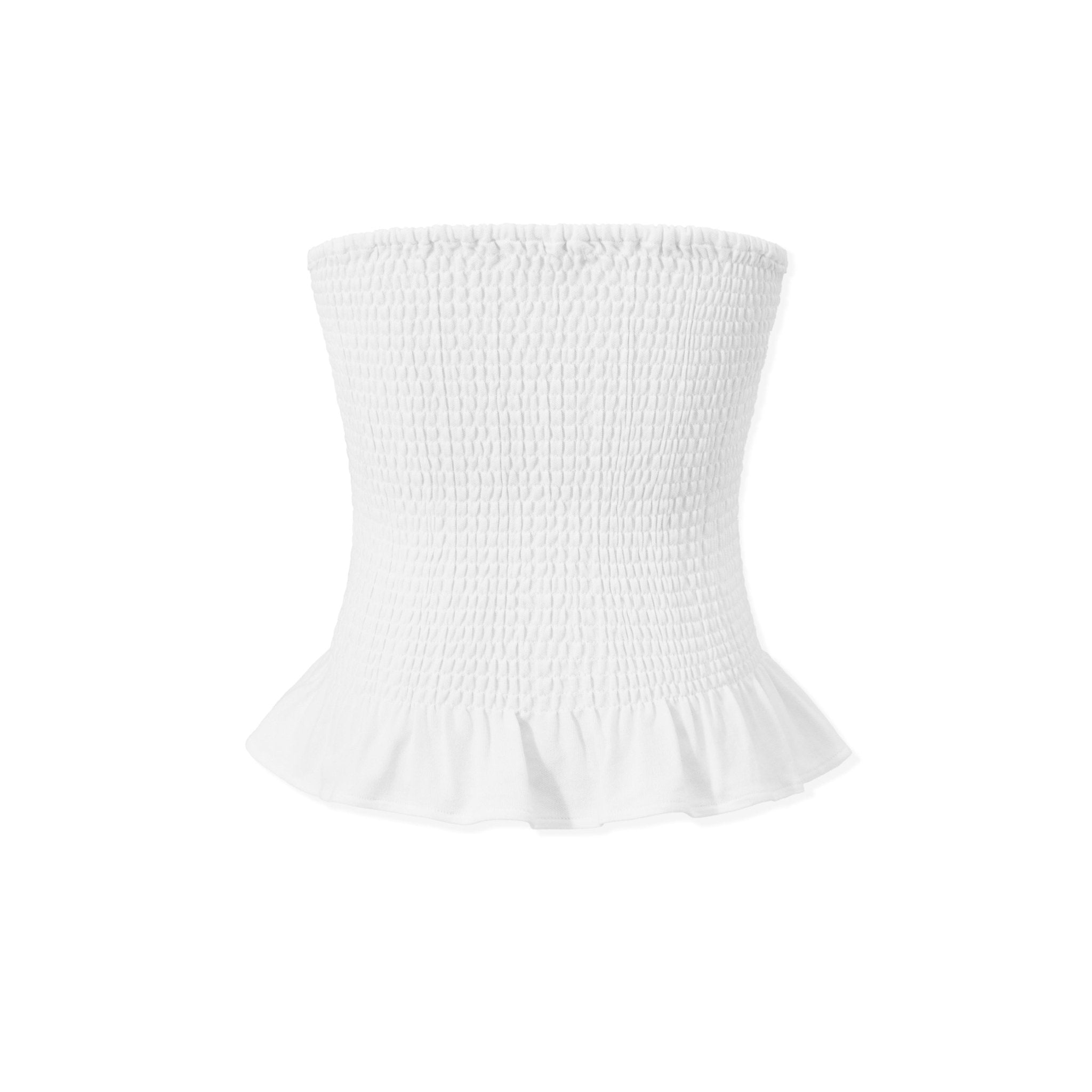 NAWS Mermaid Tube Top in White | MADAX