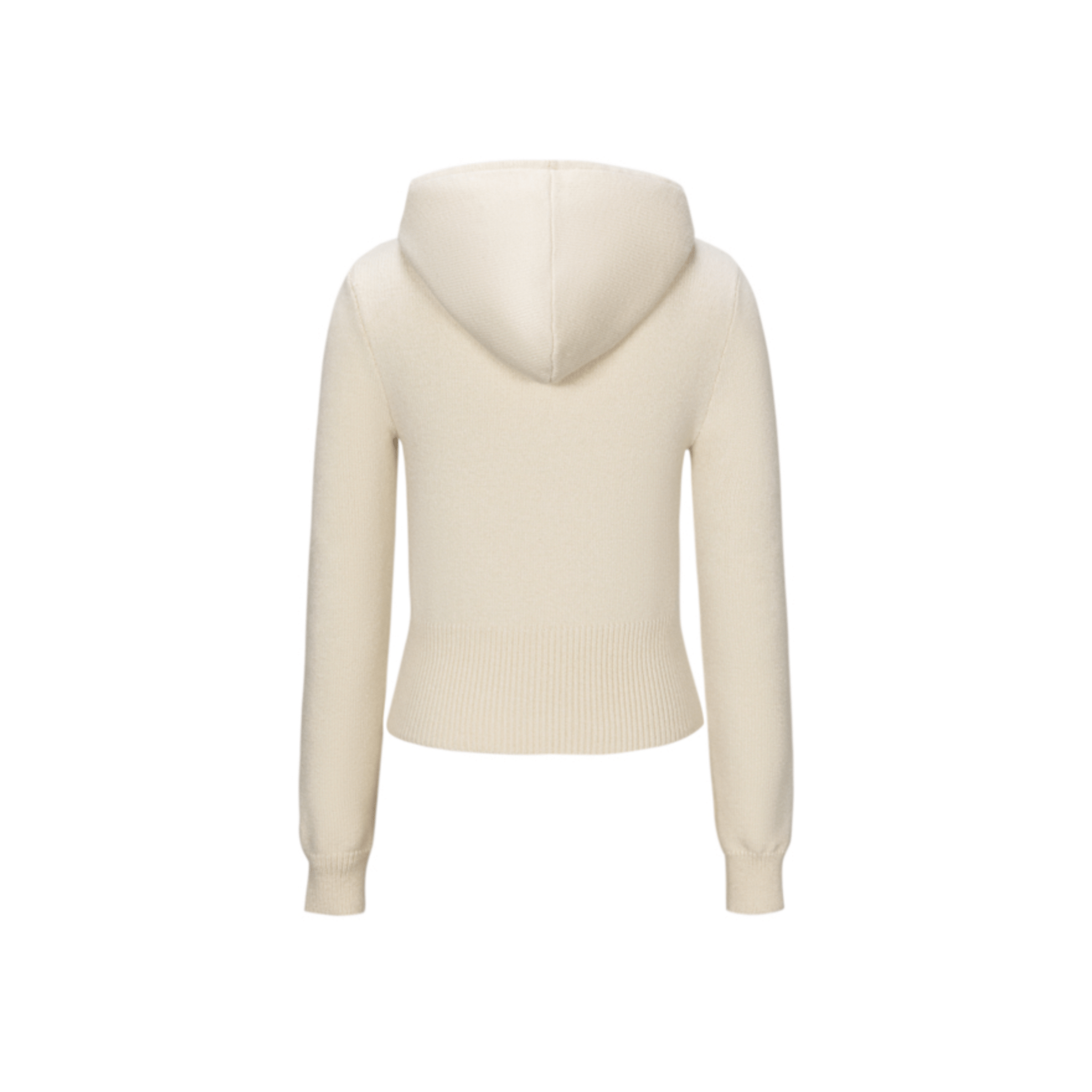 13DE MARZO Mini LOGO Tight Sweater in Off - White | MADAX