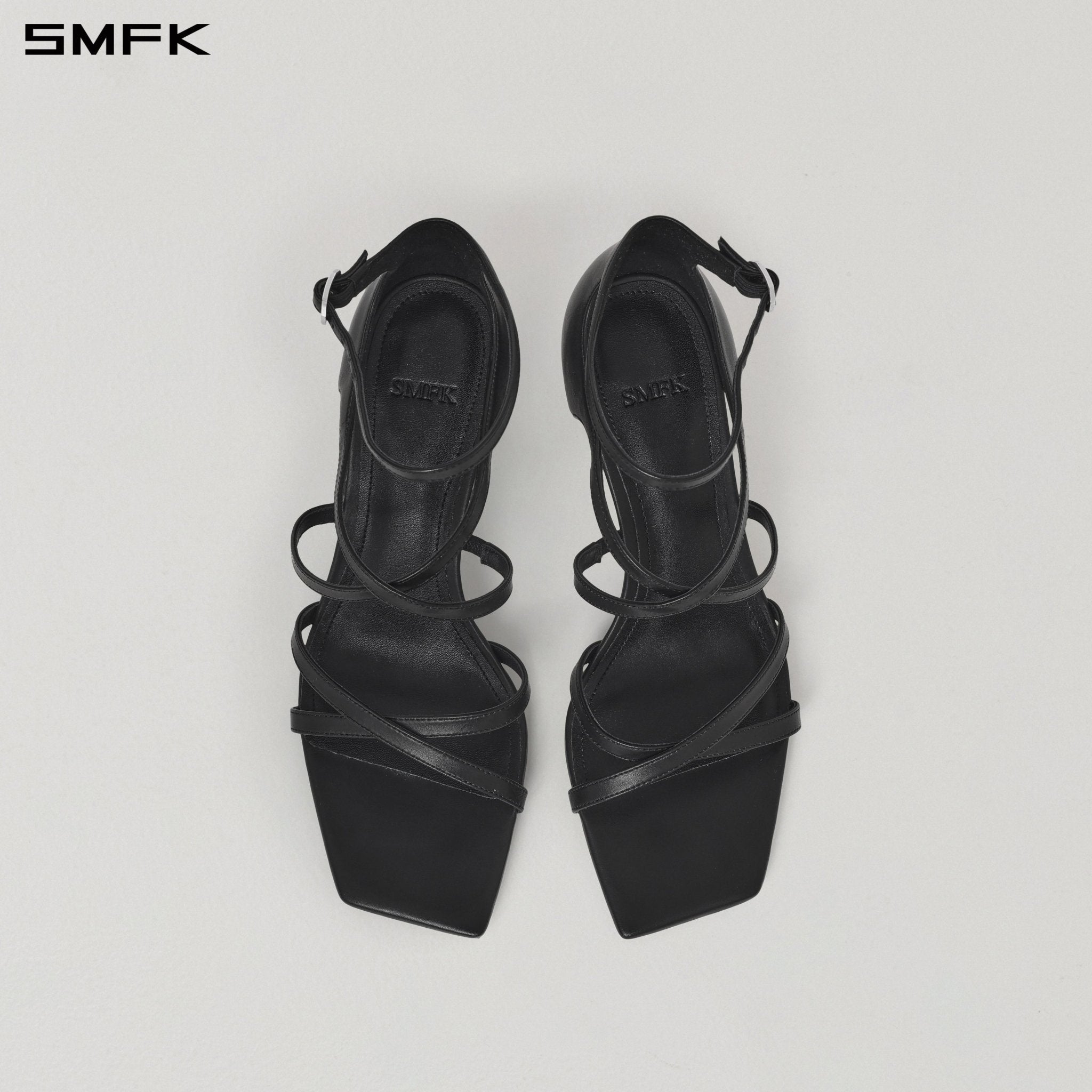 SMFK Mirage Cross Leather Sandal | MADAX