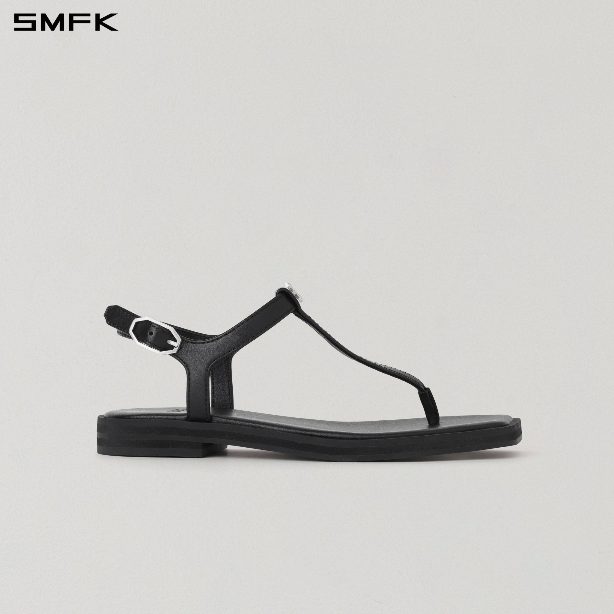 SMFK Mirage Prism Classical Leather Sandal | MADAX