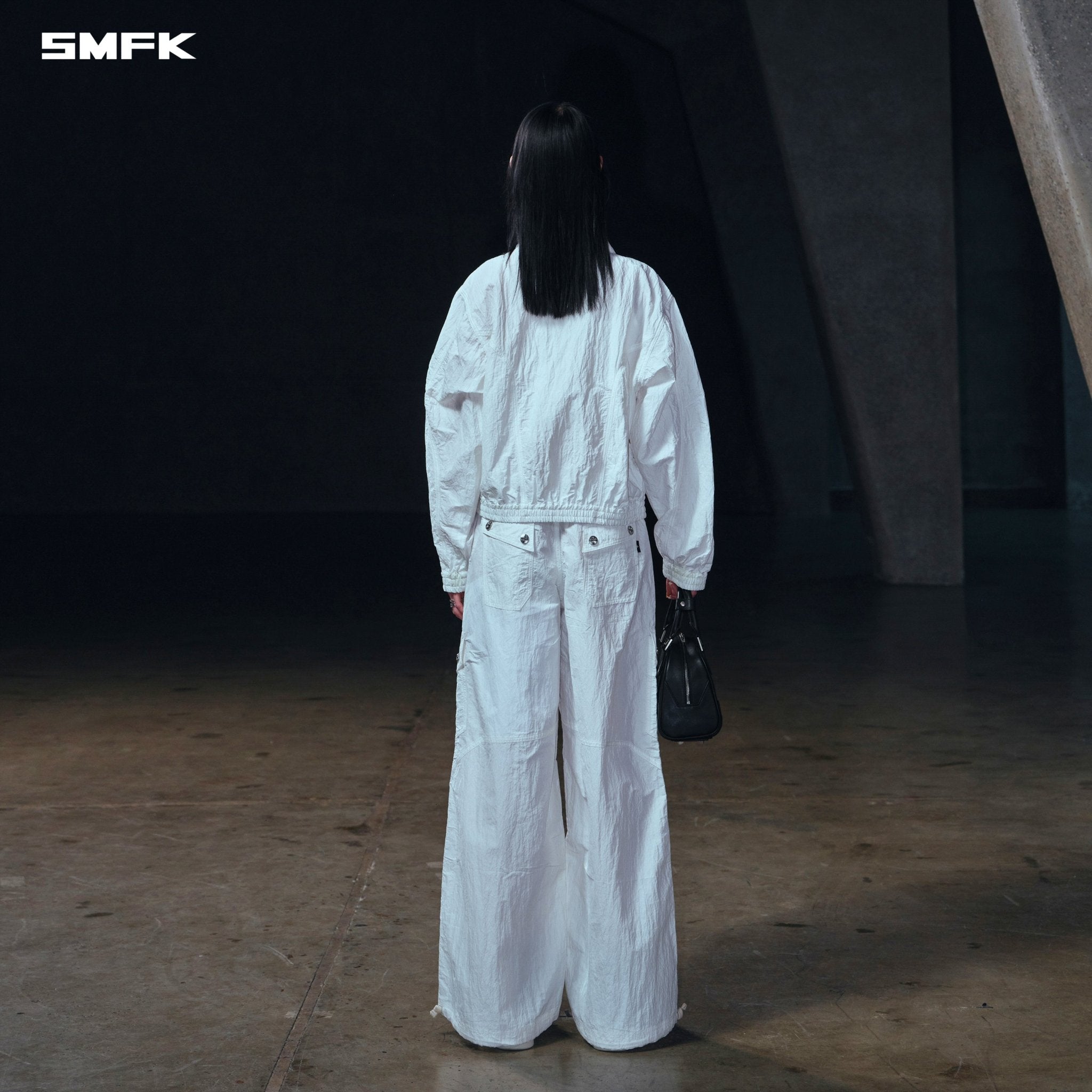 SMFK Mirage Tower Sports Pants In Cloud White | MADAX