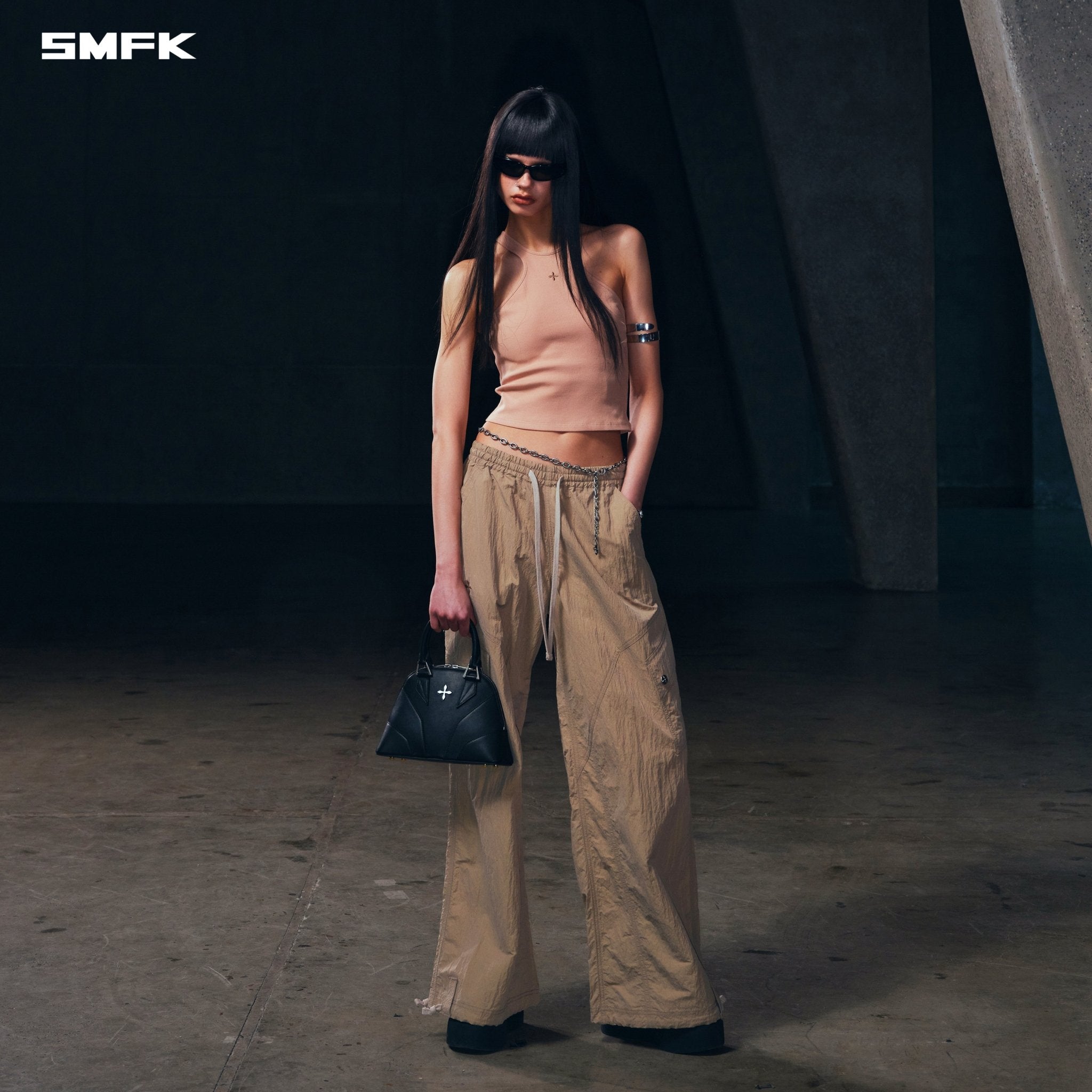 SMFK Mirage Tower Sports Pants In Sand | MADAX